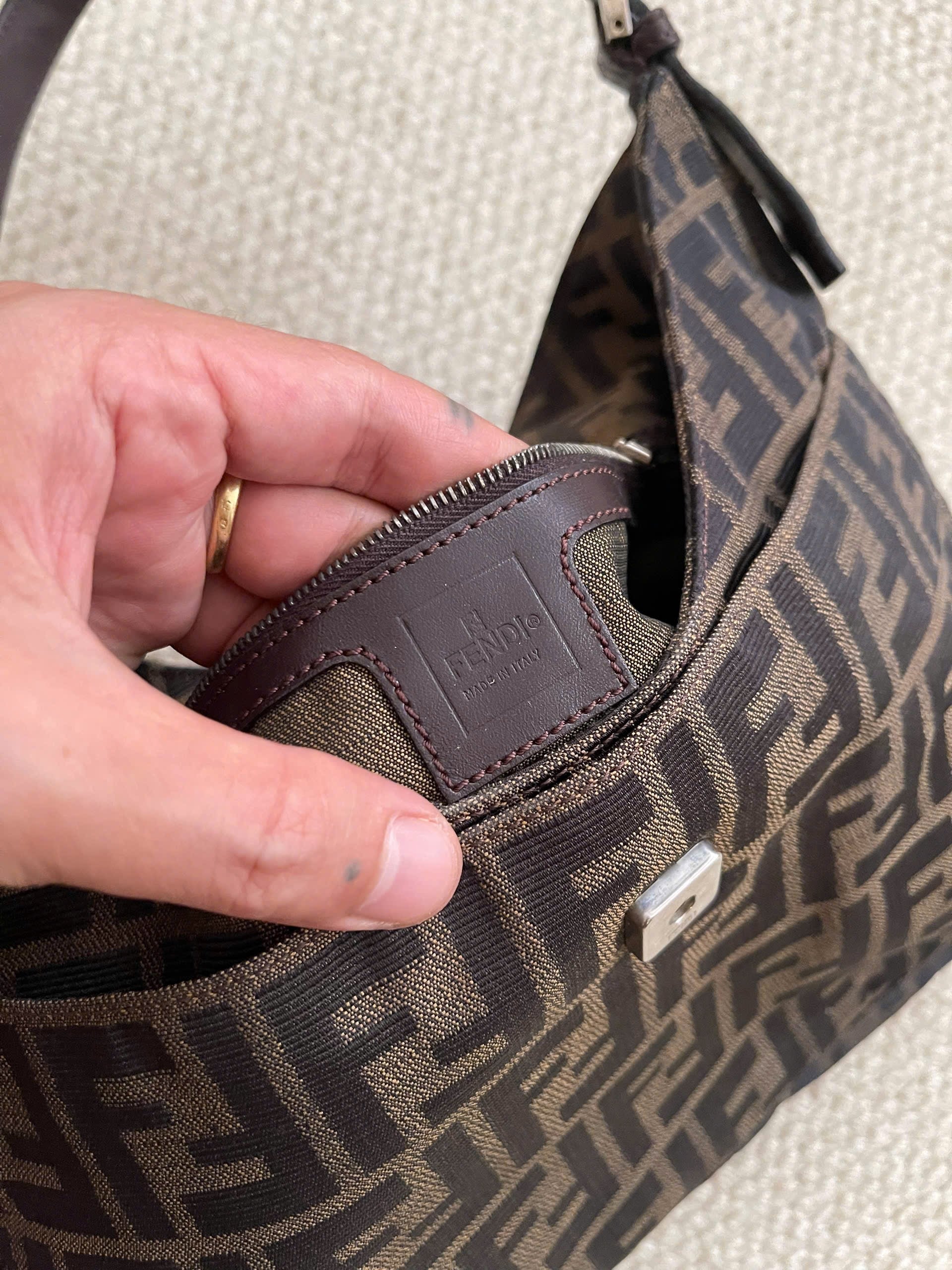 Fendi Mamma Zucca Zucchino Shoulder Bag