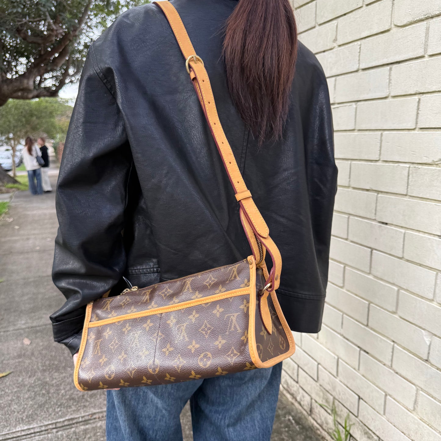 Louis Vuitton Vintage Popincourt Monogram Leather Crossbody