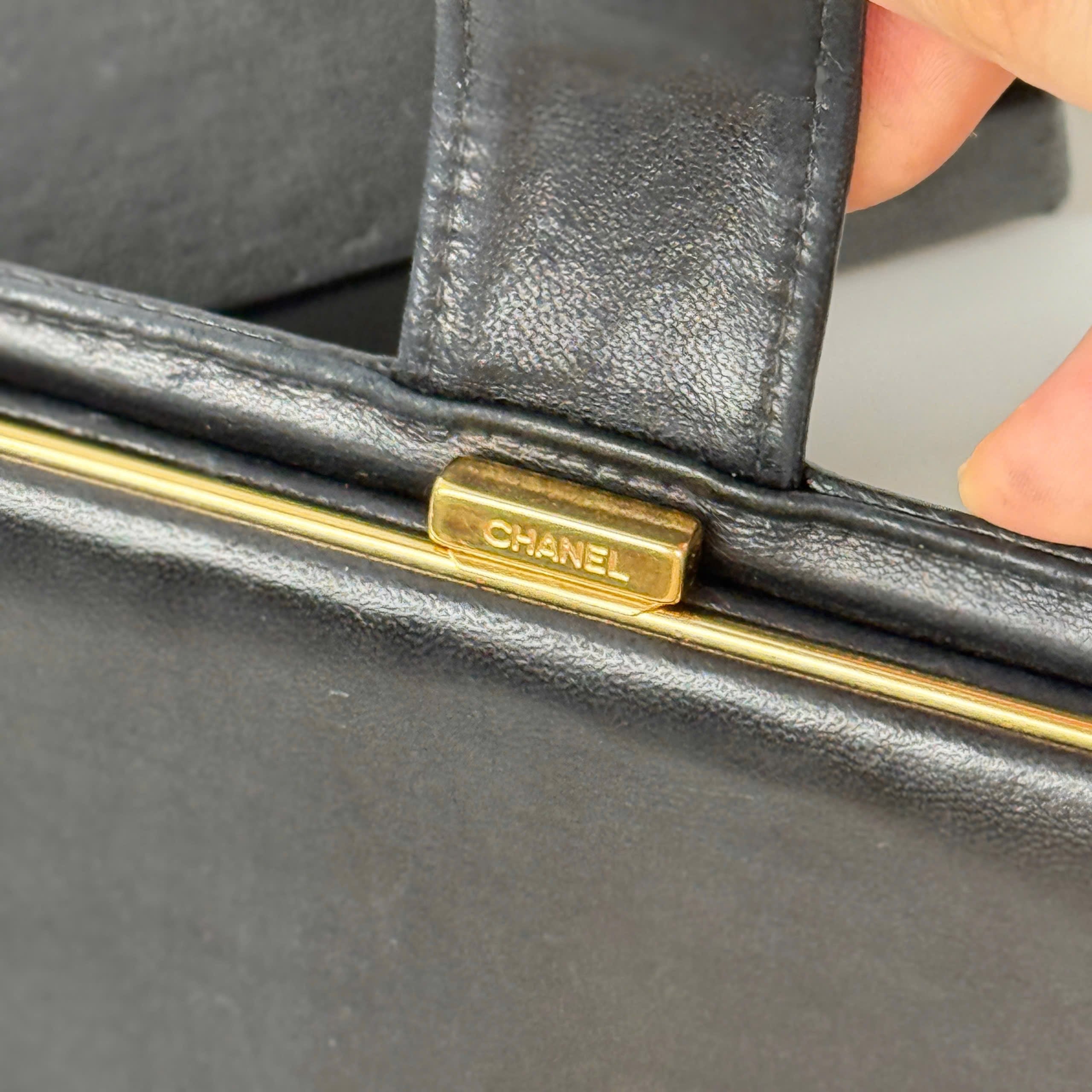 Chanel Caviar Coco Wallet