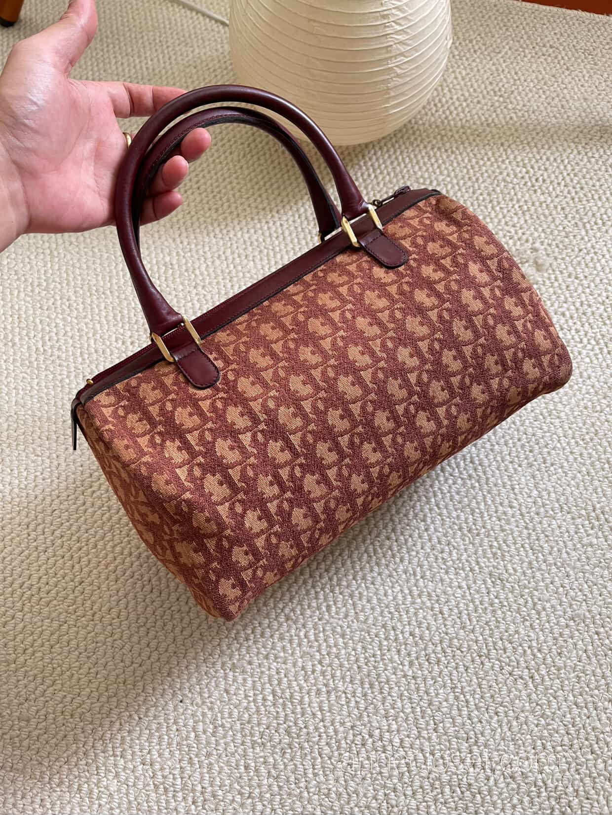 Christian Dior Vintage Bowling Bag