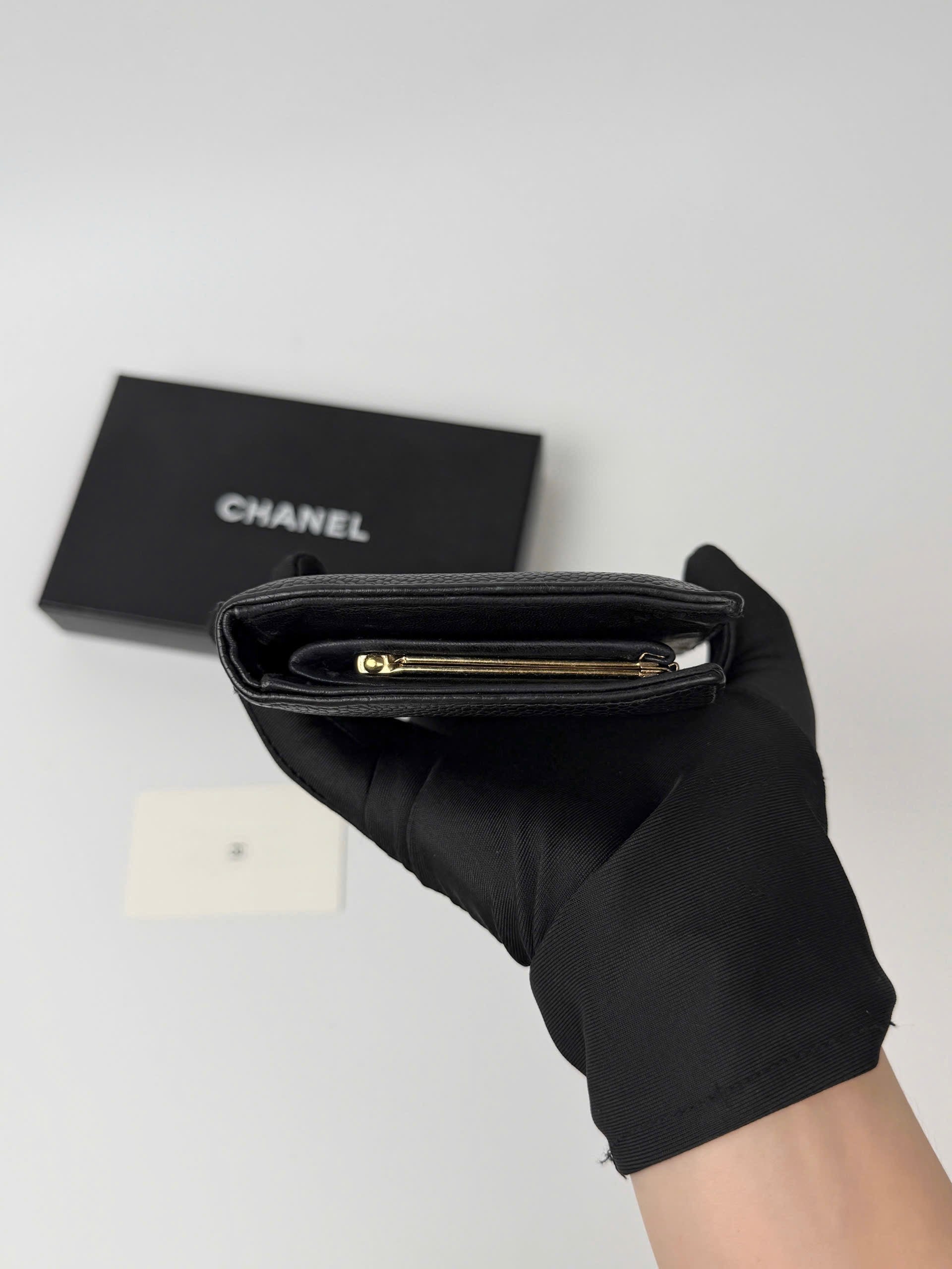 Chanel Caviar Coco Wallet