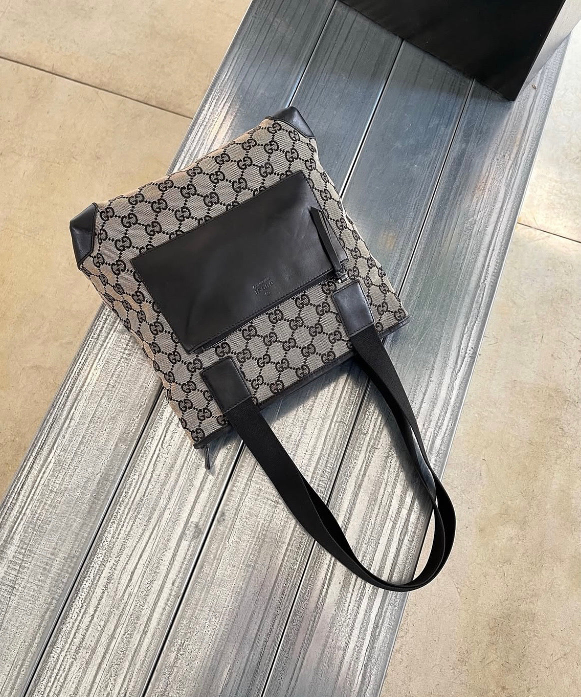GUCCI GG Canvas Tote Bag