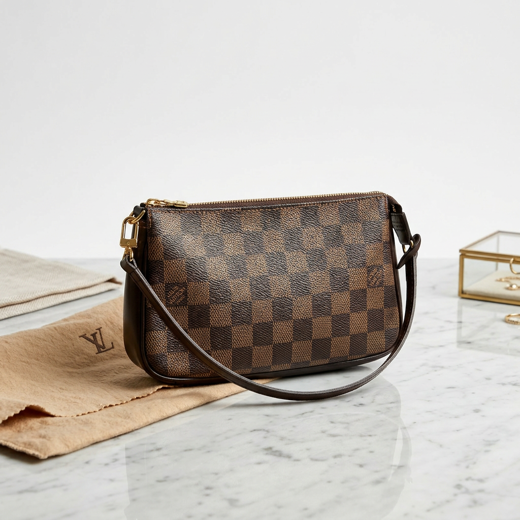 Louis Vuitton Pochette Accessories Damier Ebene