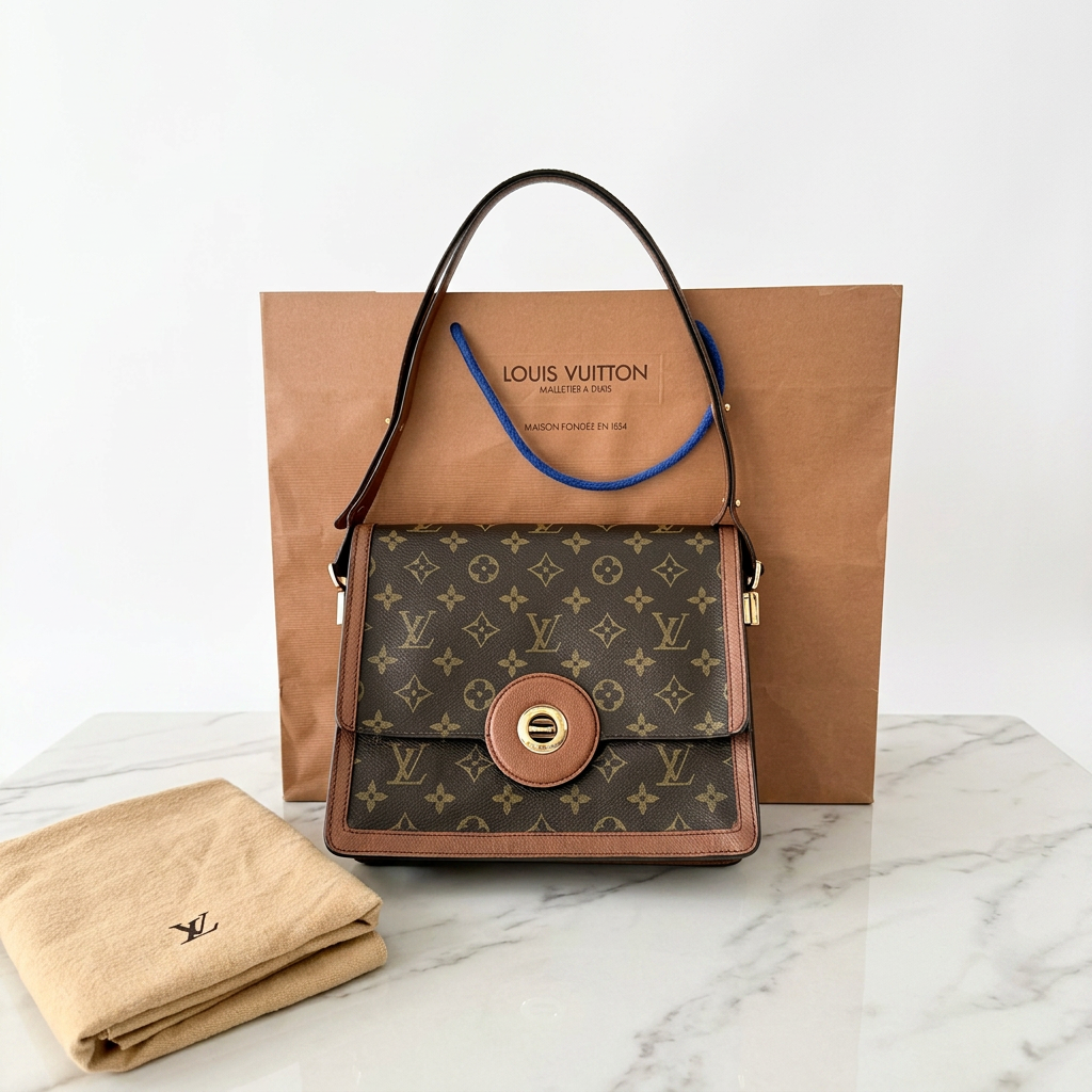 Louis Vuitton Raspail Monogram Vintage Shoulder Bag
