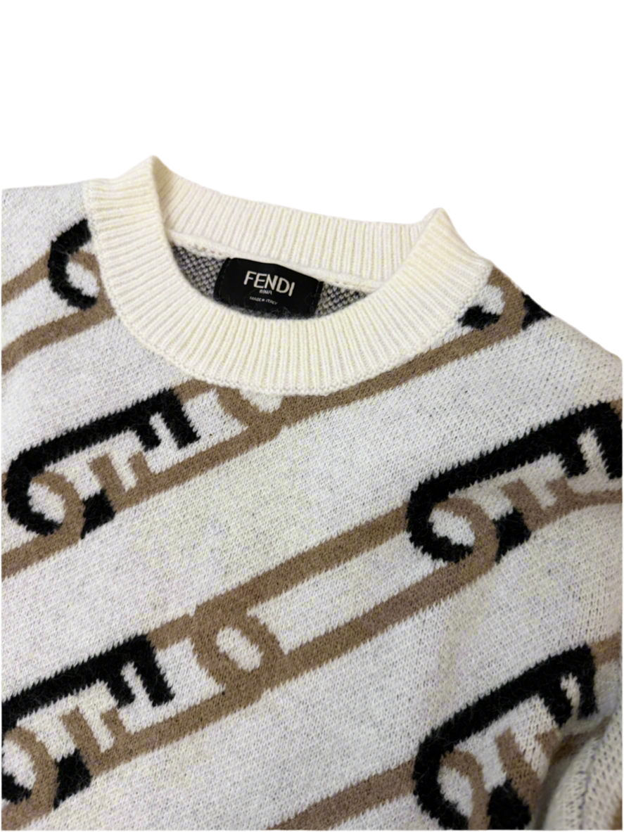 FENDI Sweaters Beige