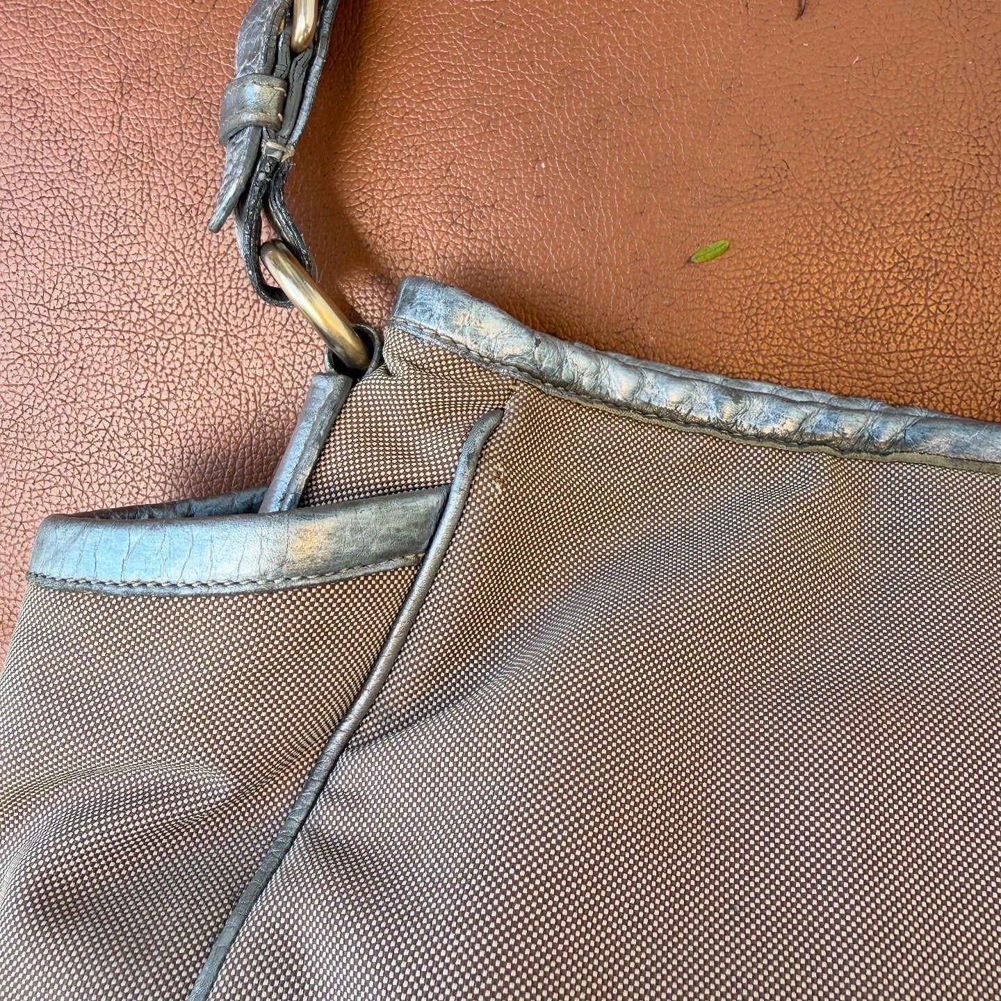 Prada Canapa Shoulder Bag