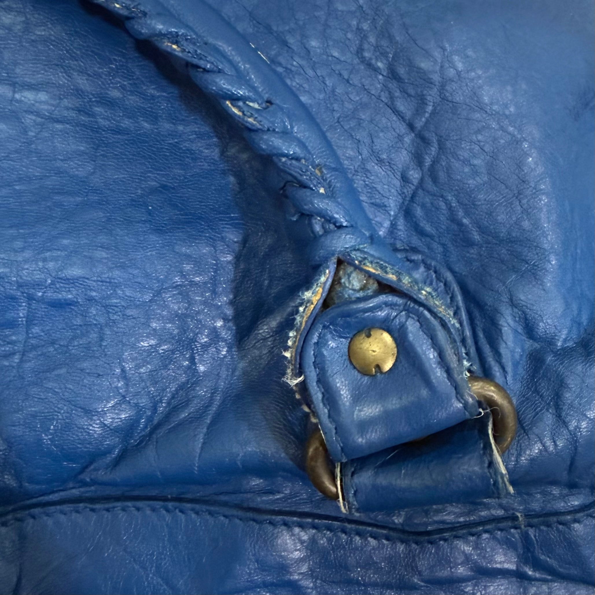 Balenciaga Le City Medium Bag in Blue