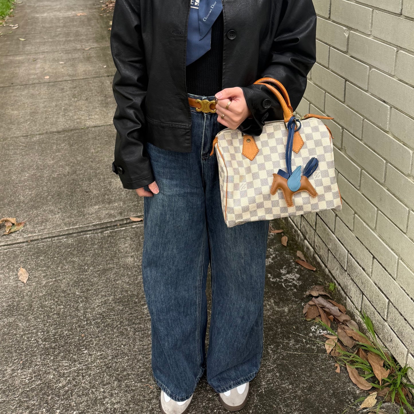 Louis Vuitton Speedy 25 Damier Azur