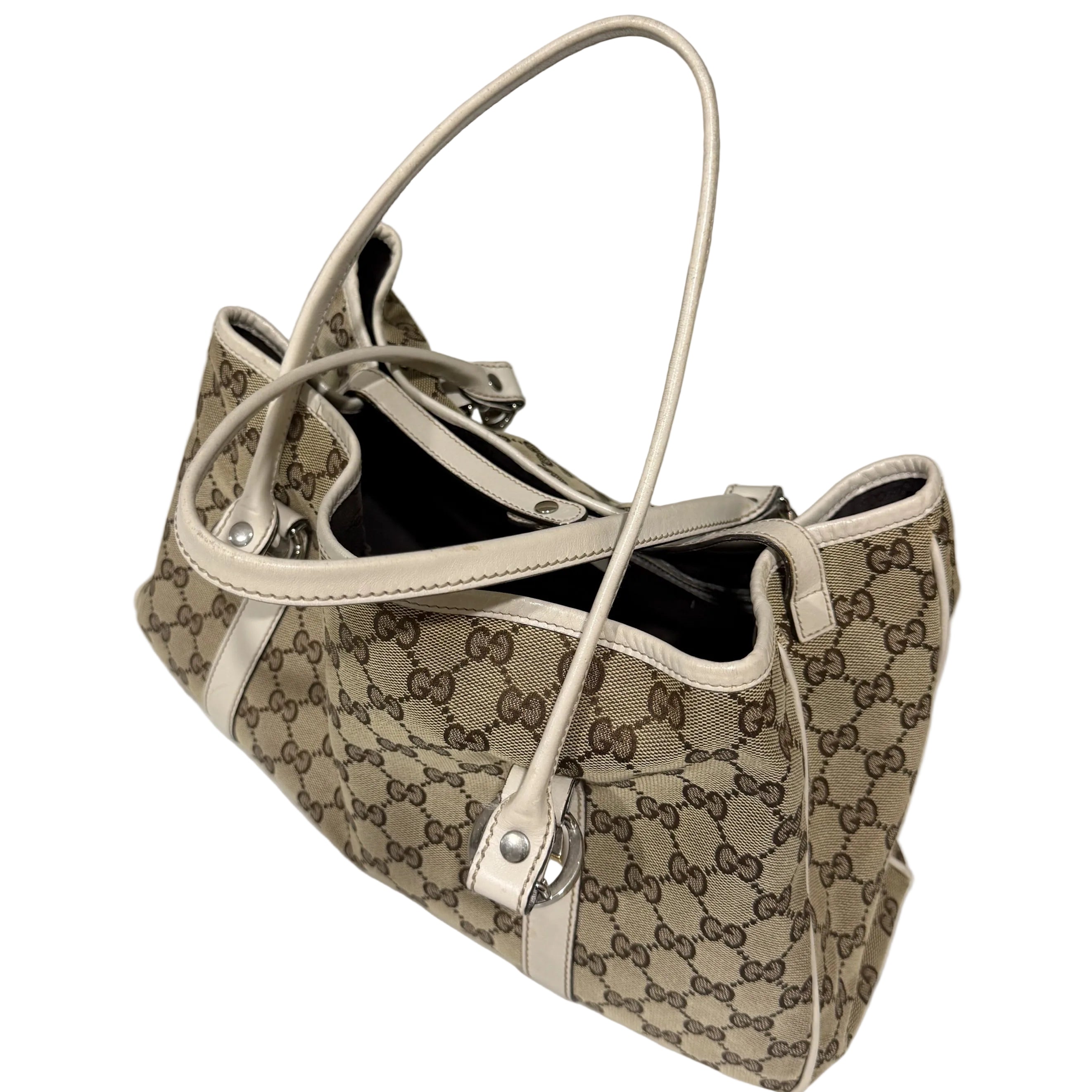 Gucci GG Canvas Twins Tote Bag