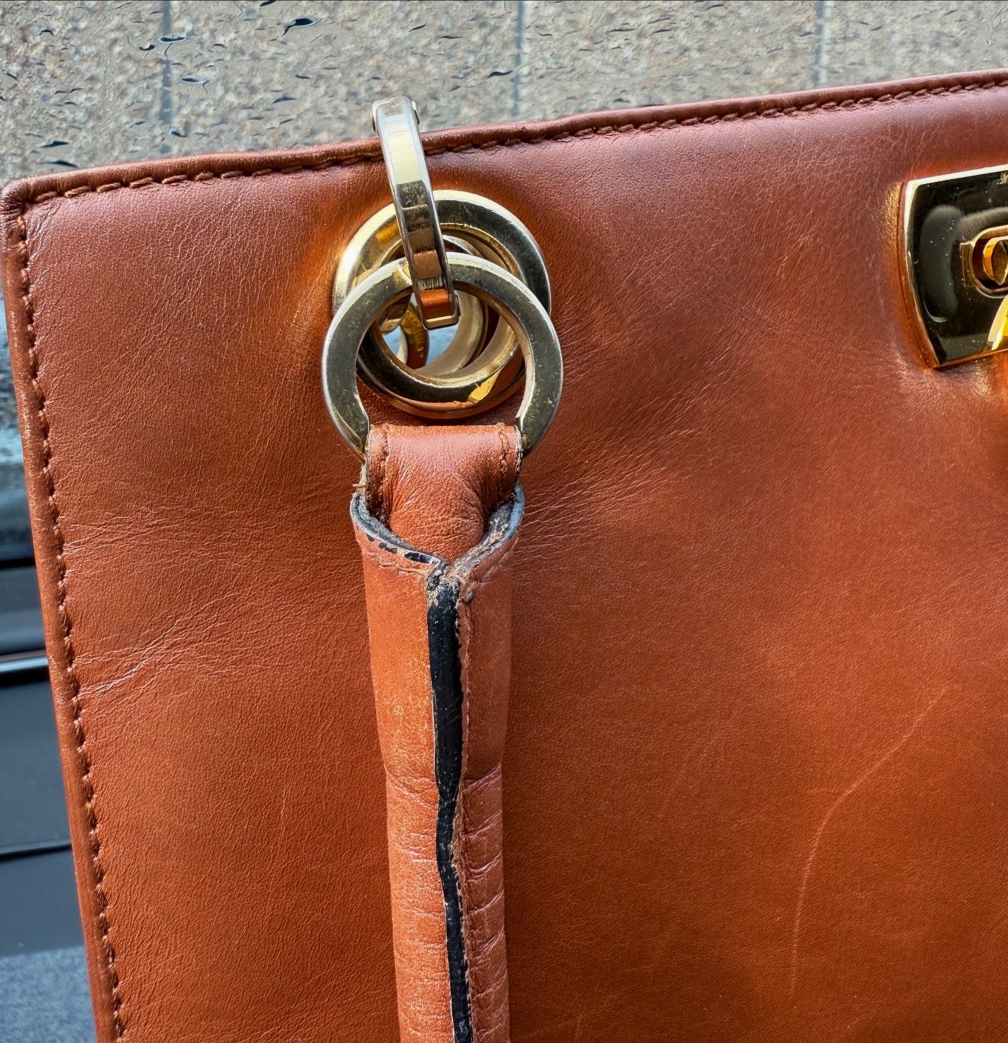 Salvatore Ferragamo Gancini Brown