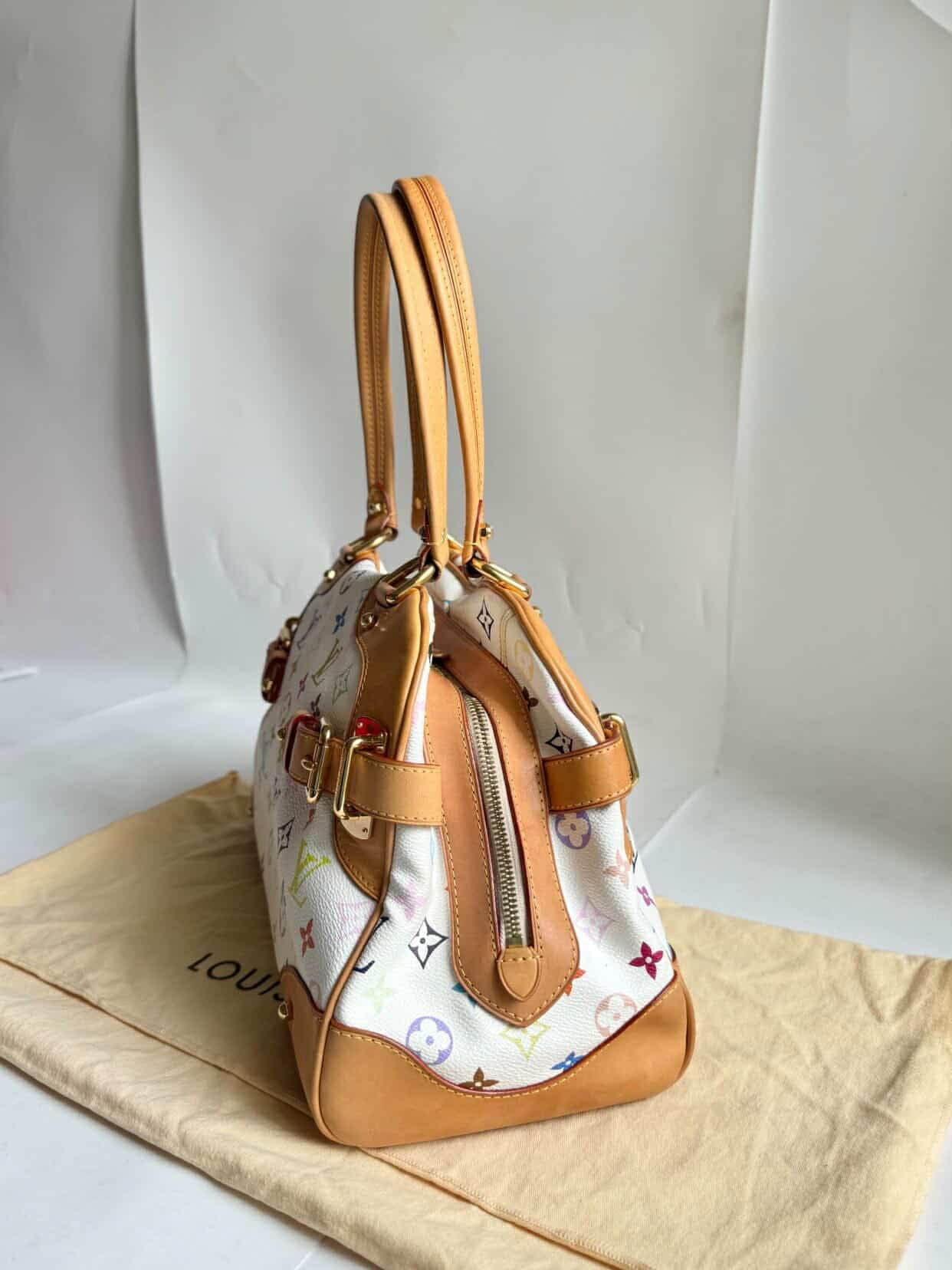 Louis Vuitton x Murakami Limited Edition Monogram Multicolor Claudia Bag