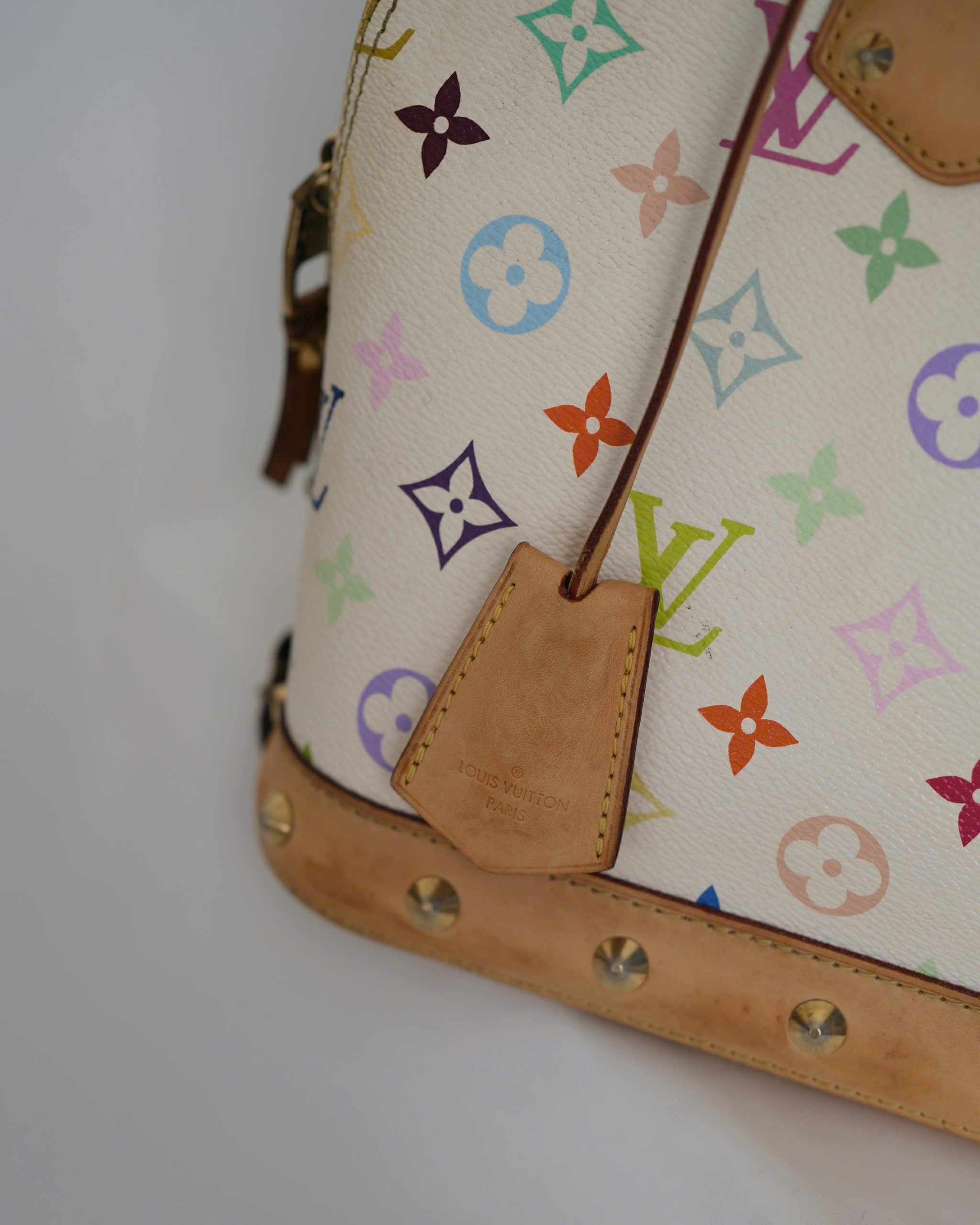 Louis Vuitton Takashi Murakami Multicolour Alma