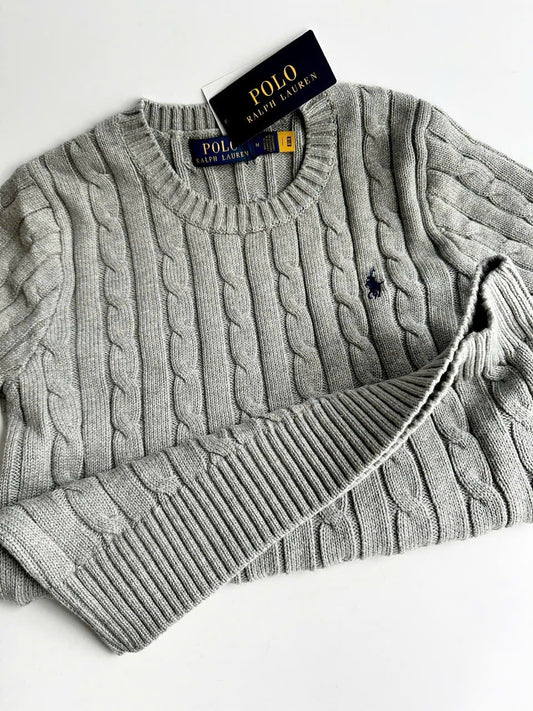 Ralph Lauren Cable Knit Polo Shirt