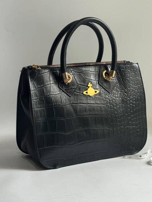 Vivienne Westwood Croco Tote Bag Special