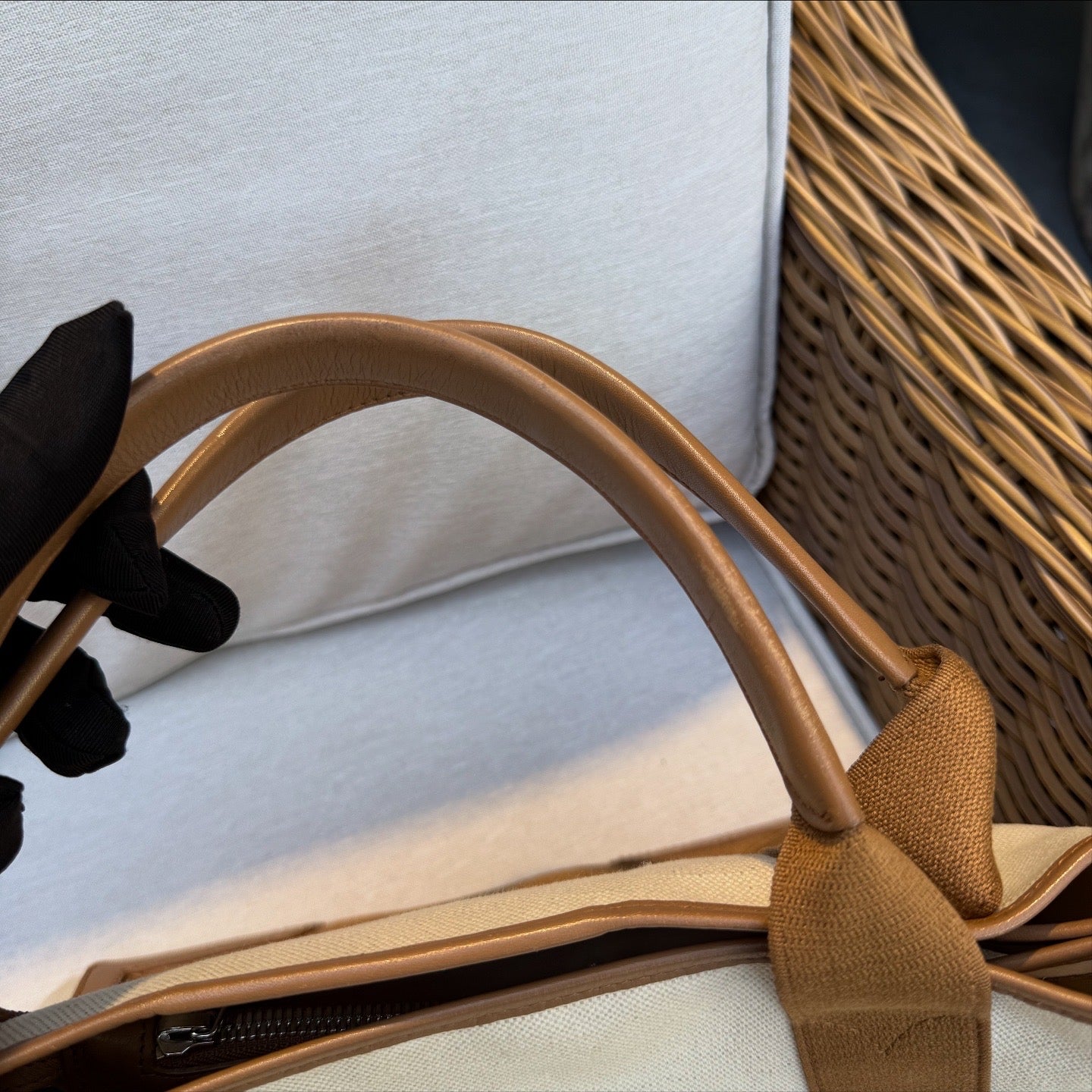 Balenciaga Cabas in Brown / Beige Tote Bag