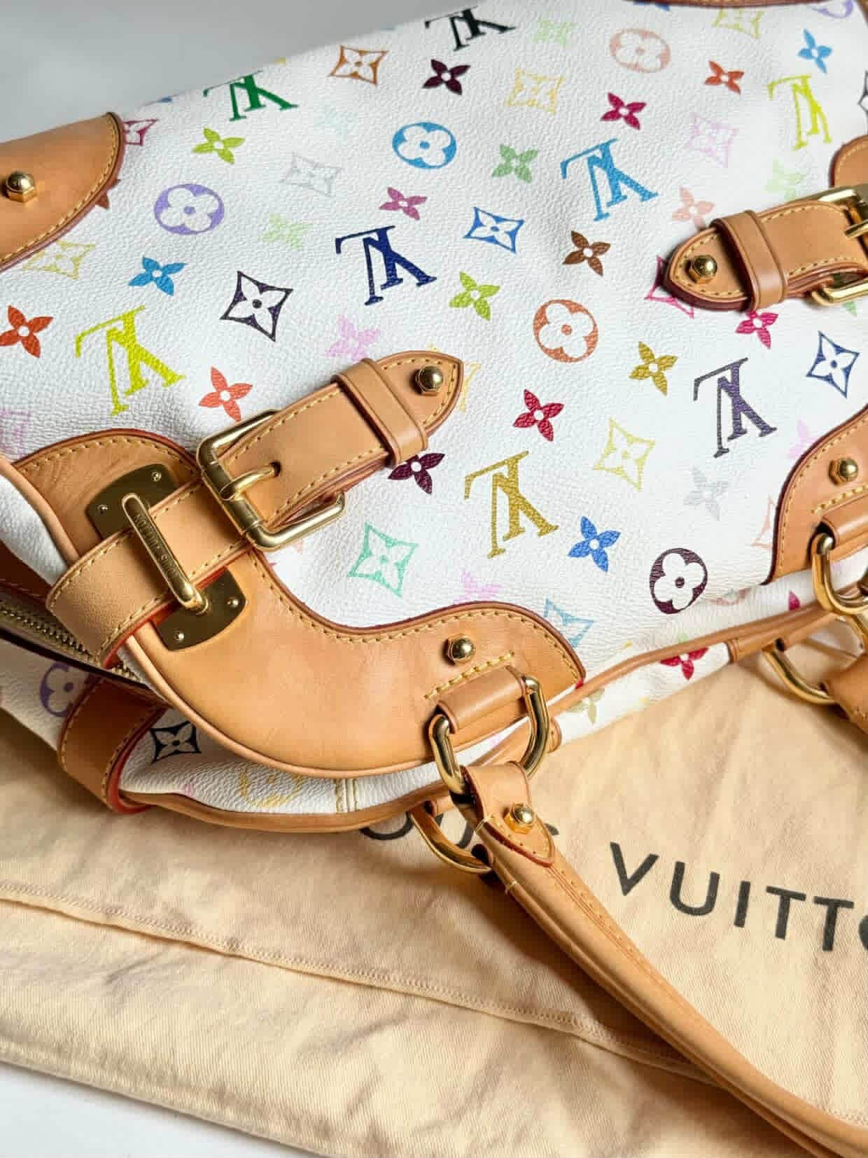 Louis Vuitton x Murakami Limited Edition Monogram Multicolor Claudia Bag