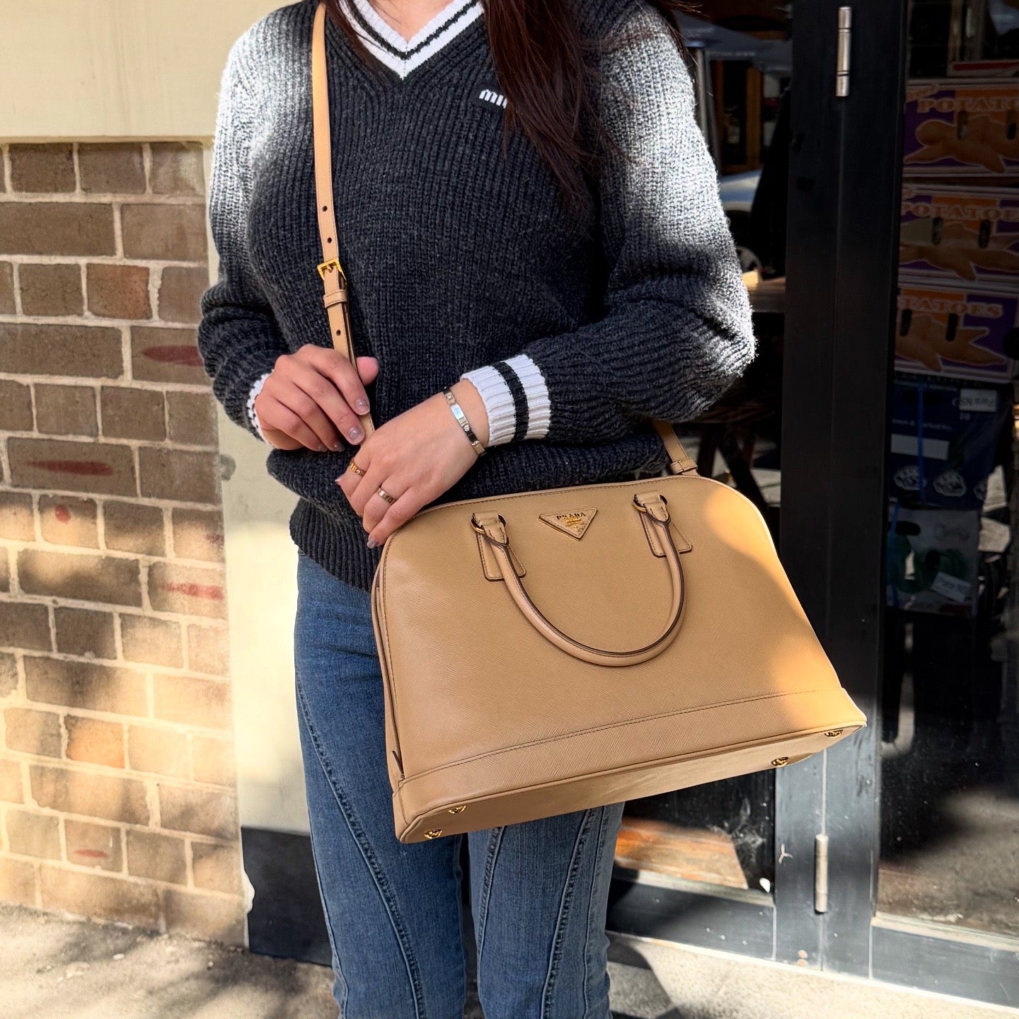 Prada Saffiano Lux Promenade