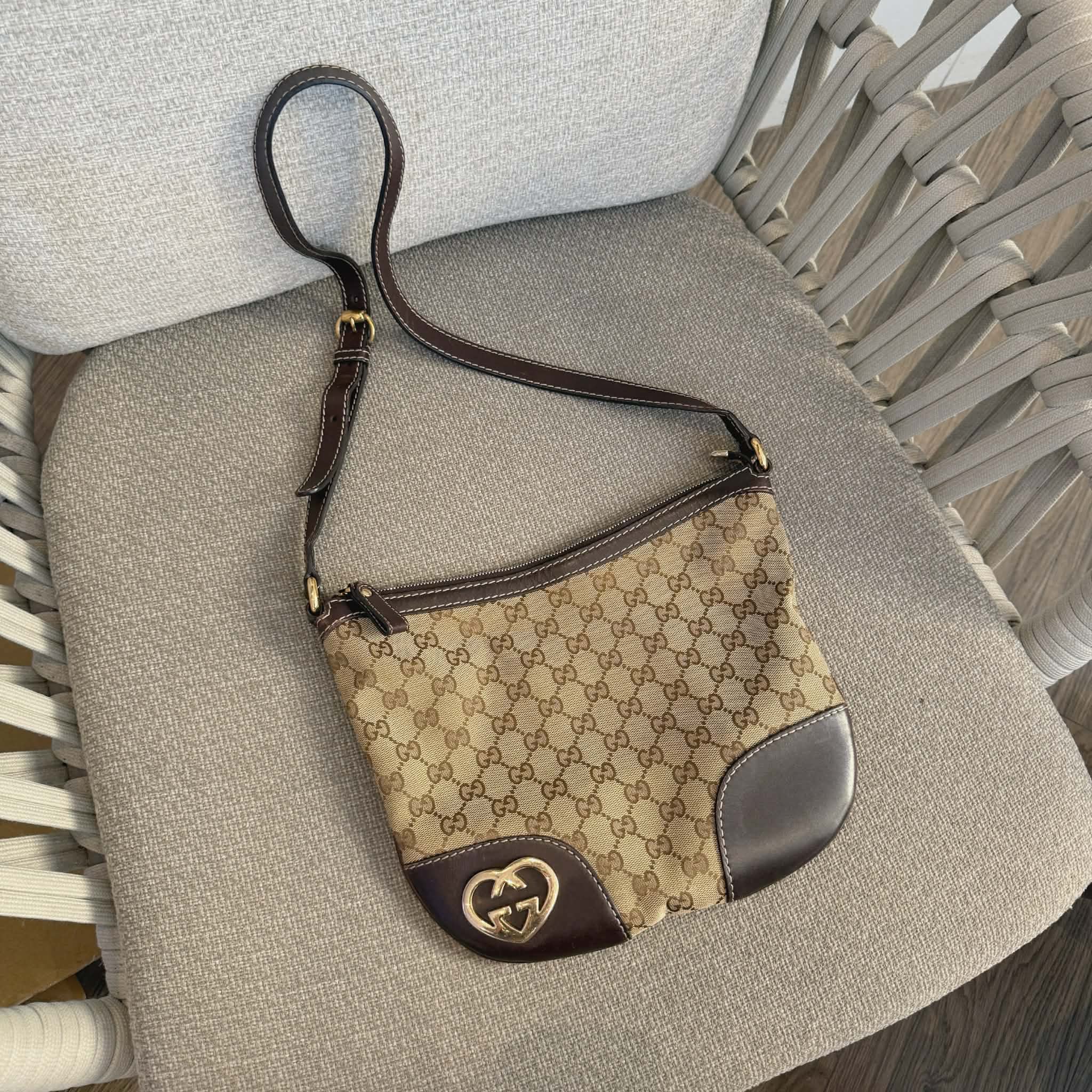 Gucci Interlocking Heart Crossbody