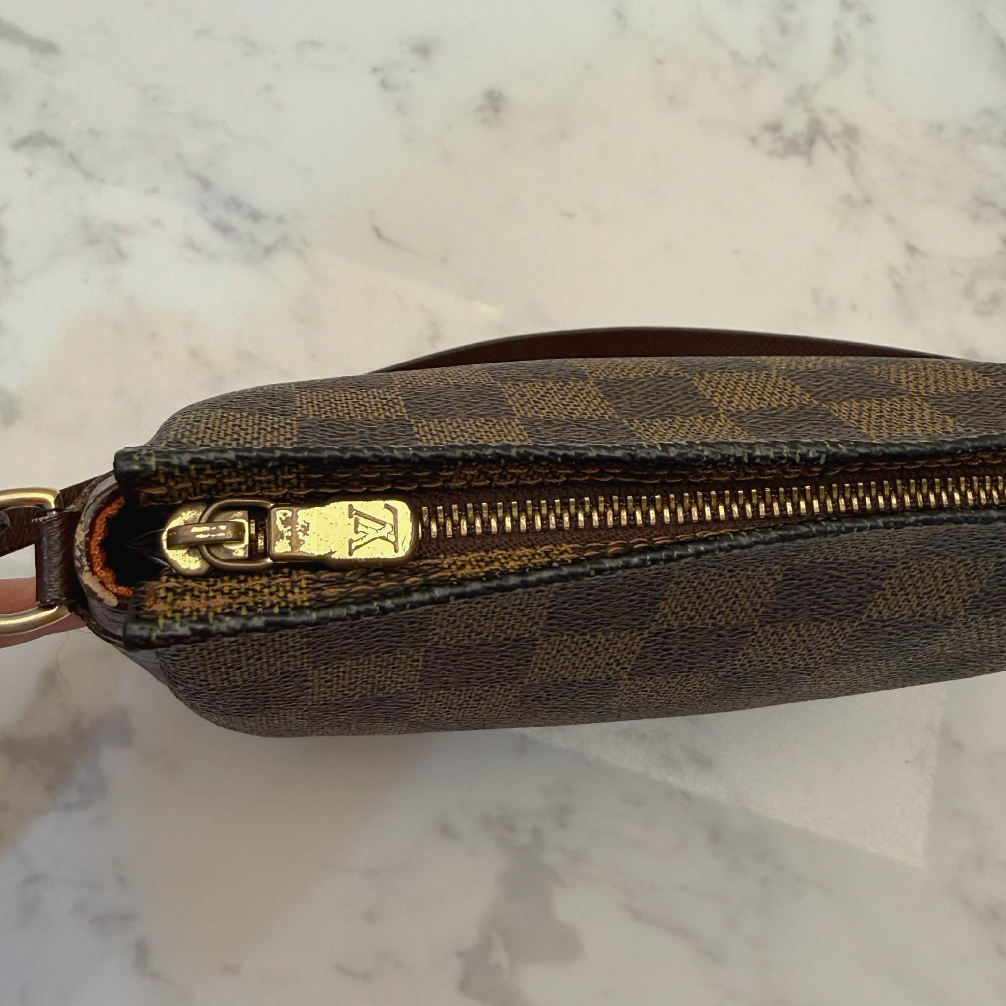 Louis Vuitton Trousse Pouch Damier Ebene