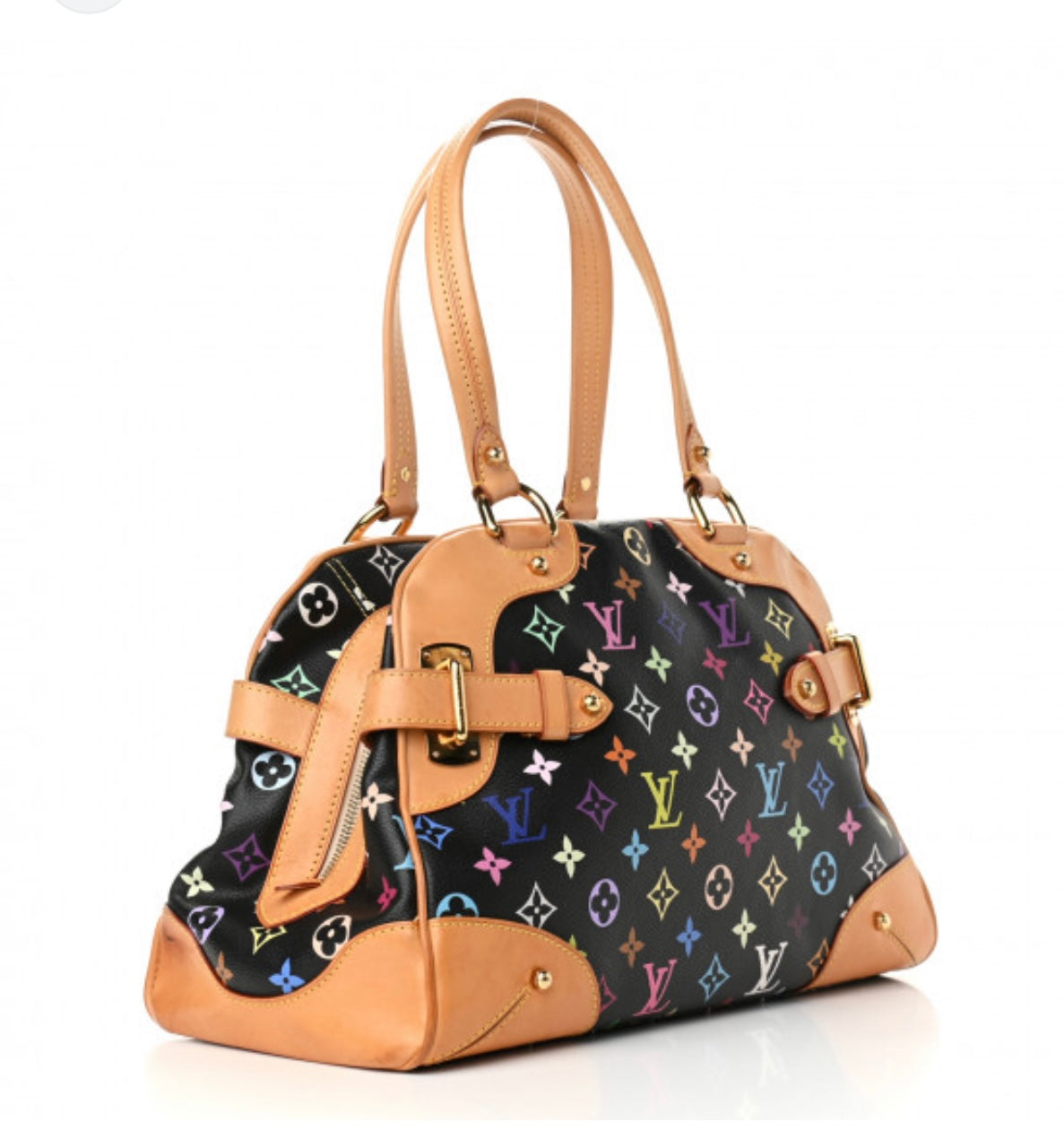 Louis Vuitton x Murakami Limited Edition Monogram Multicolor Claudia Bag
