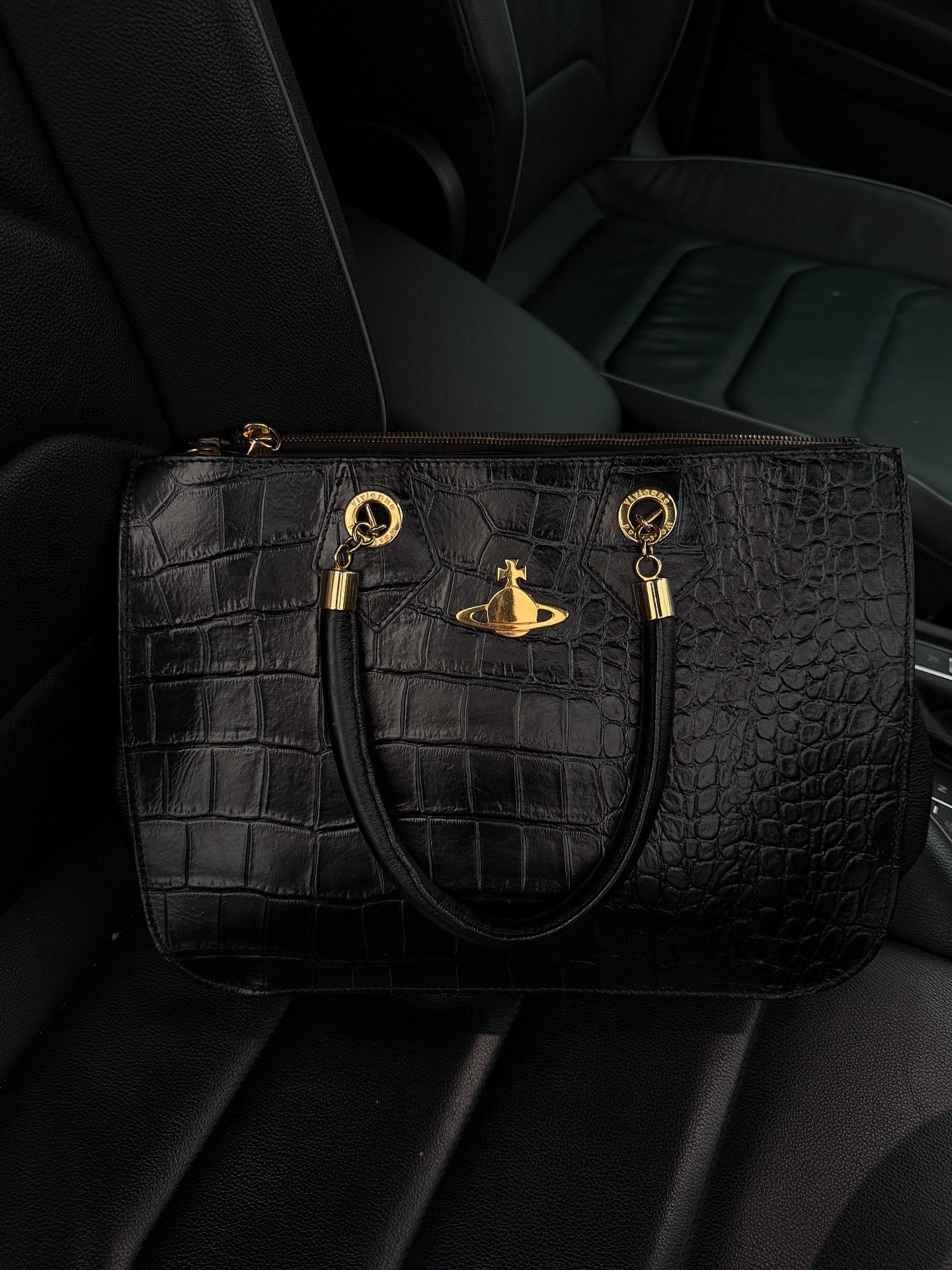 Vivienne Westwood Croco Tote Bag Special