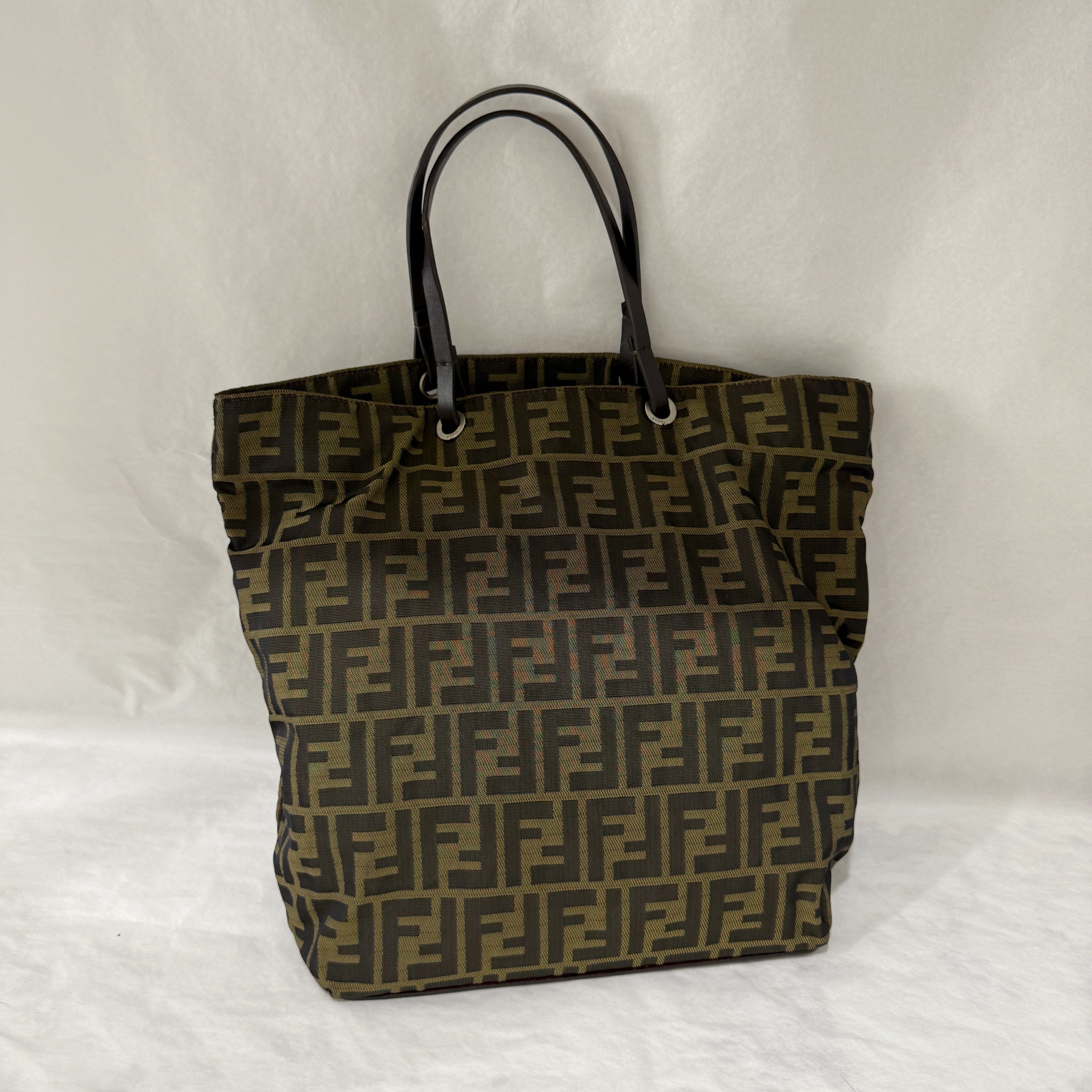 Fendi Zucca Canvas Tote