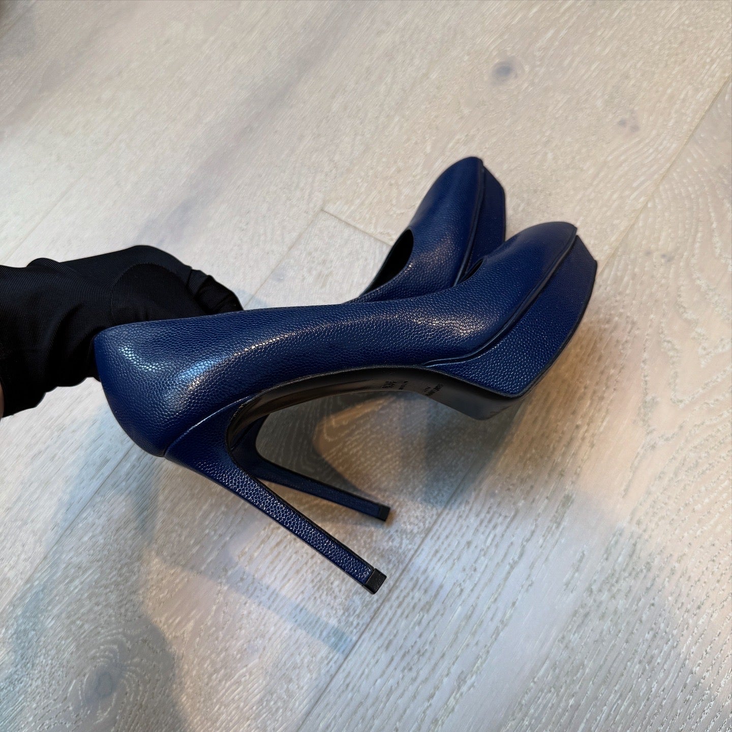 Saint Laurent High Heels Dark Blue