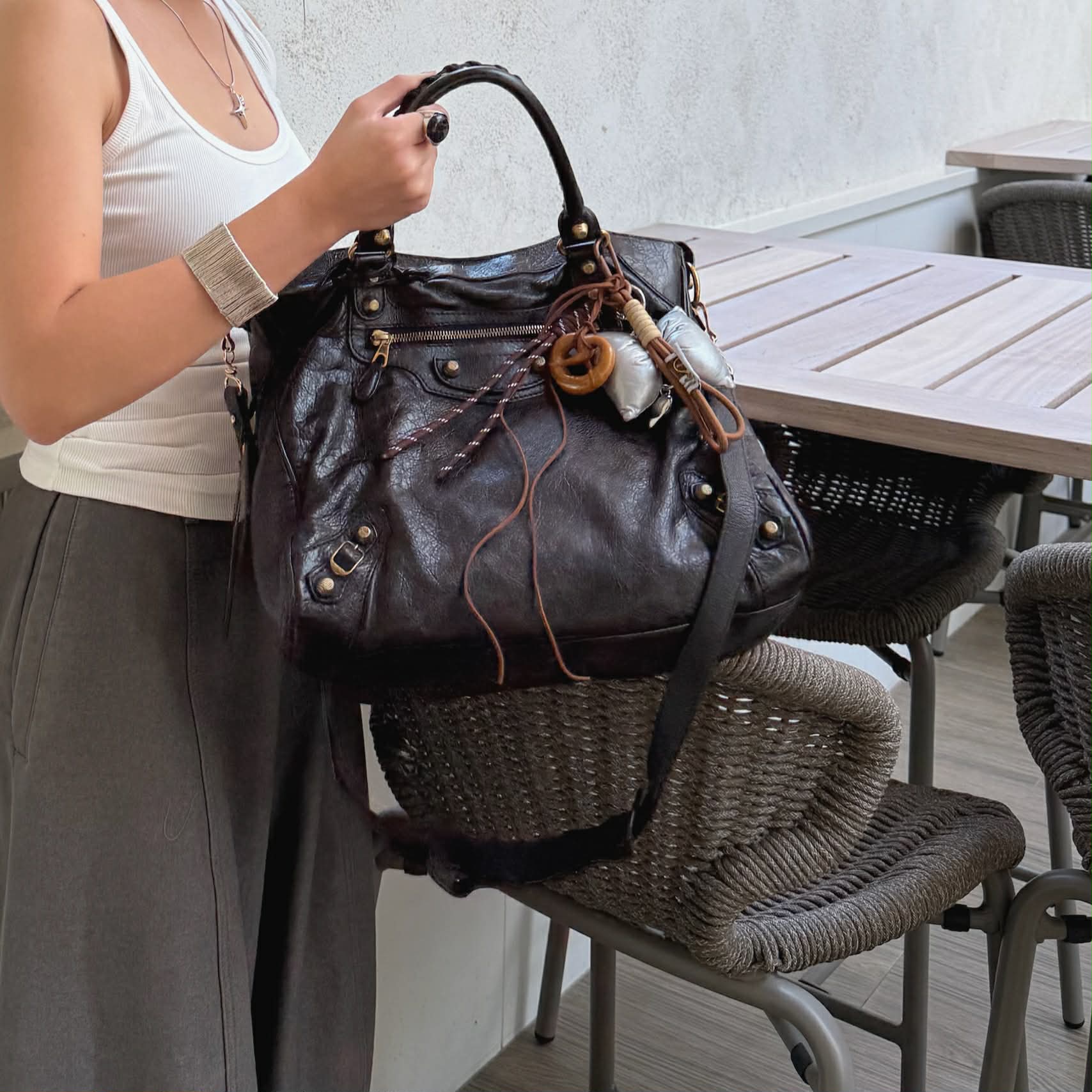 Balenciaga Le City Bag Black (Gold Hardware)