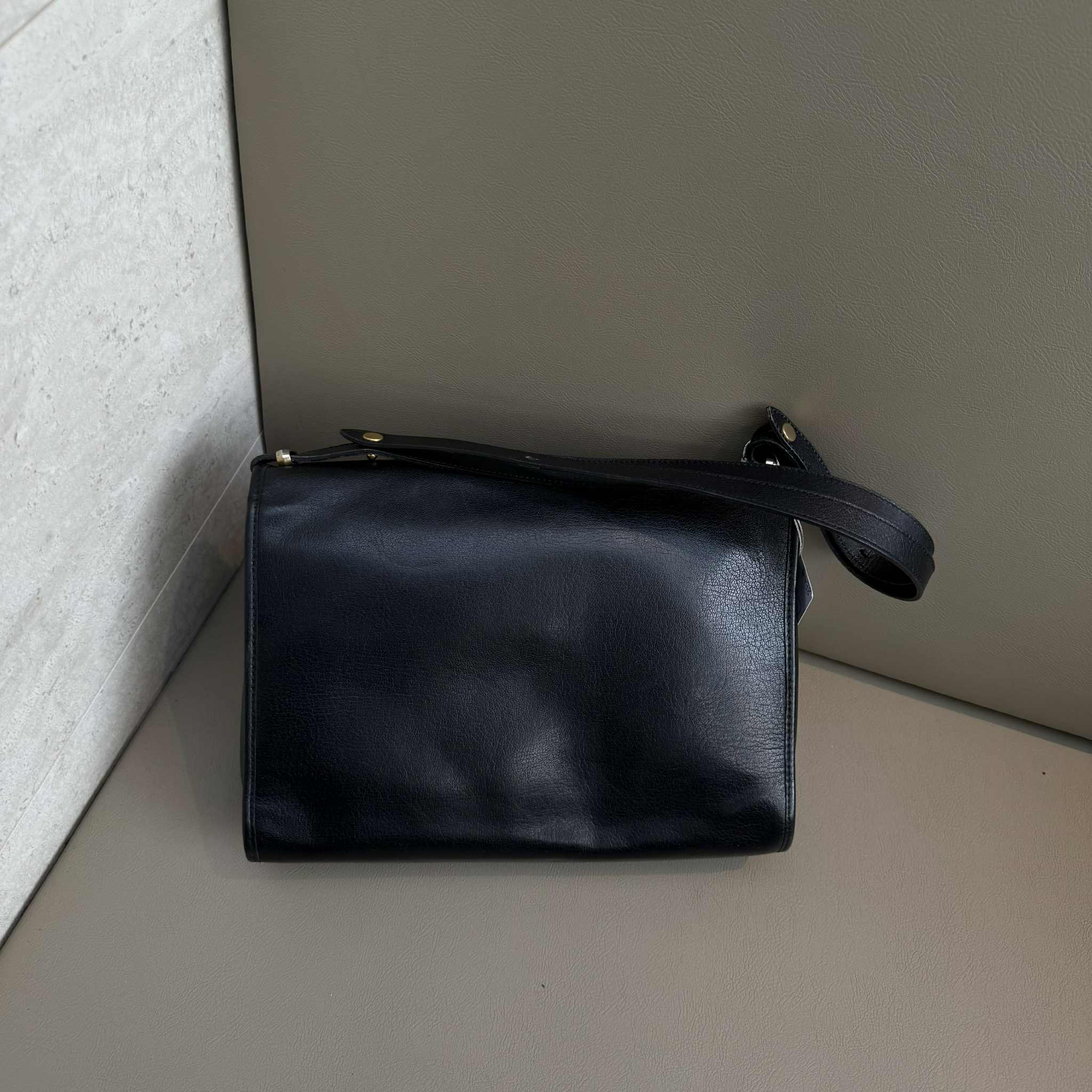 Christian Dior Leather Flap Shoulder Bag