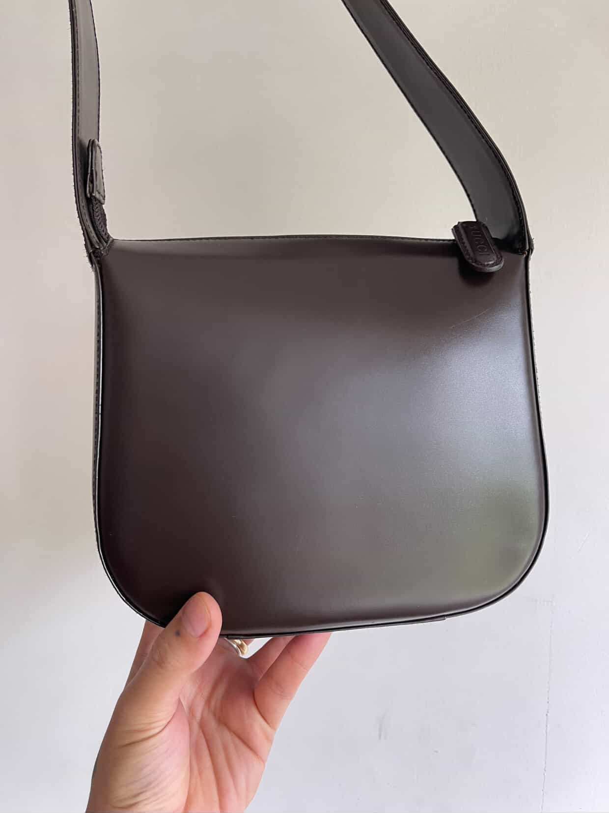 GUCCI Shoulder Bag Patent leather