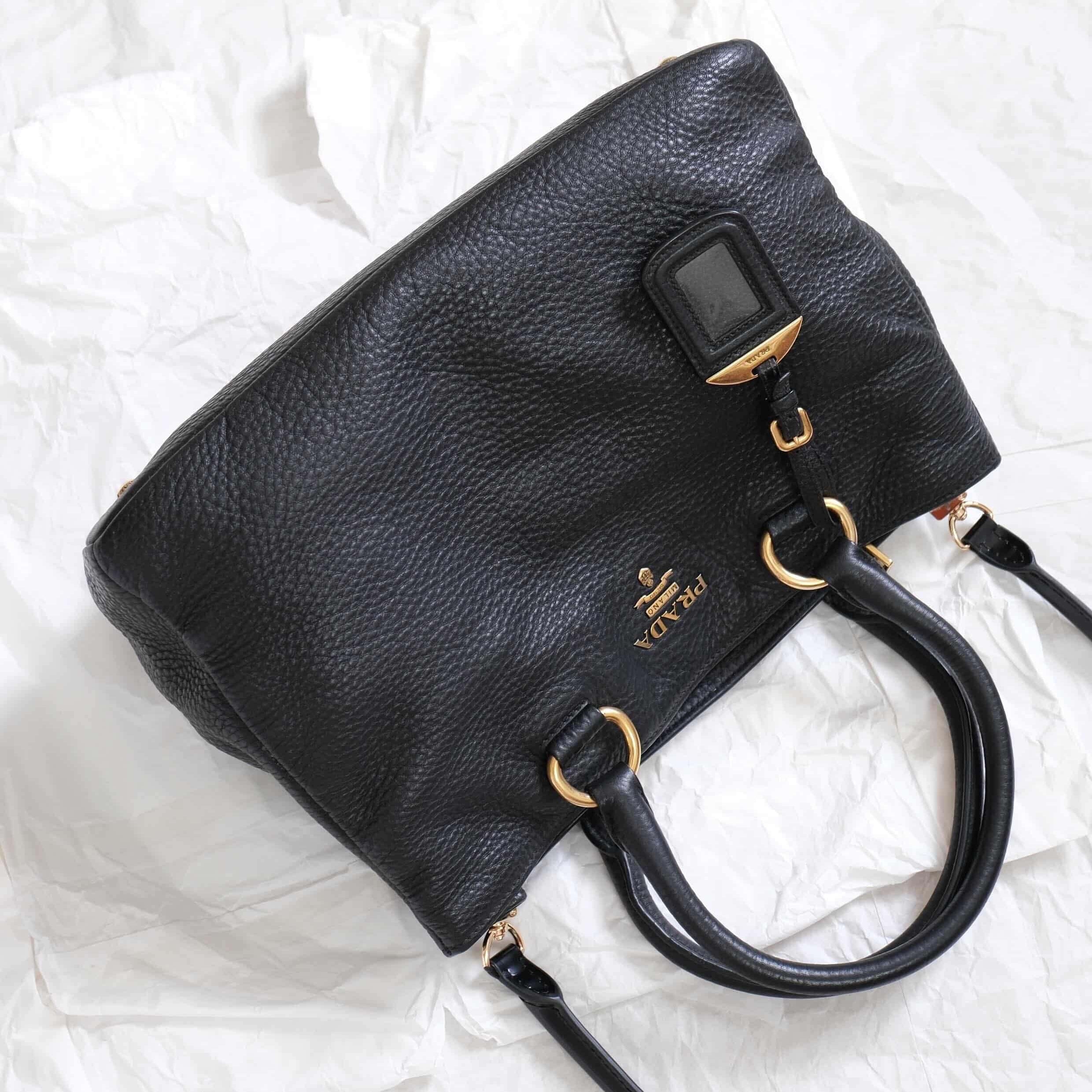 Prada Vitello Daino Tote