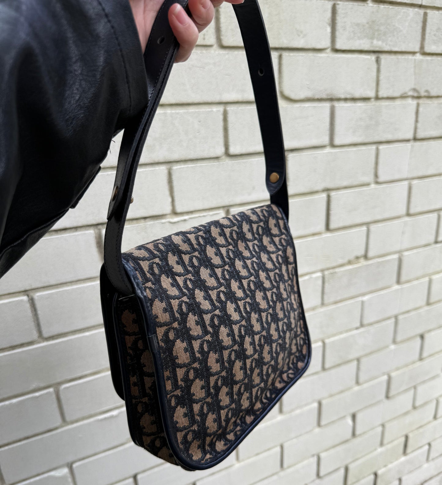 Christian Dior Trotter Canvas Navy Blue