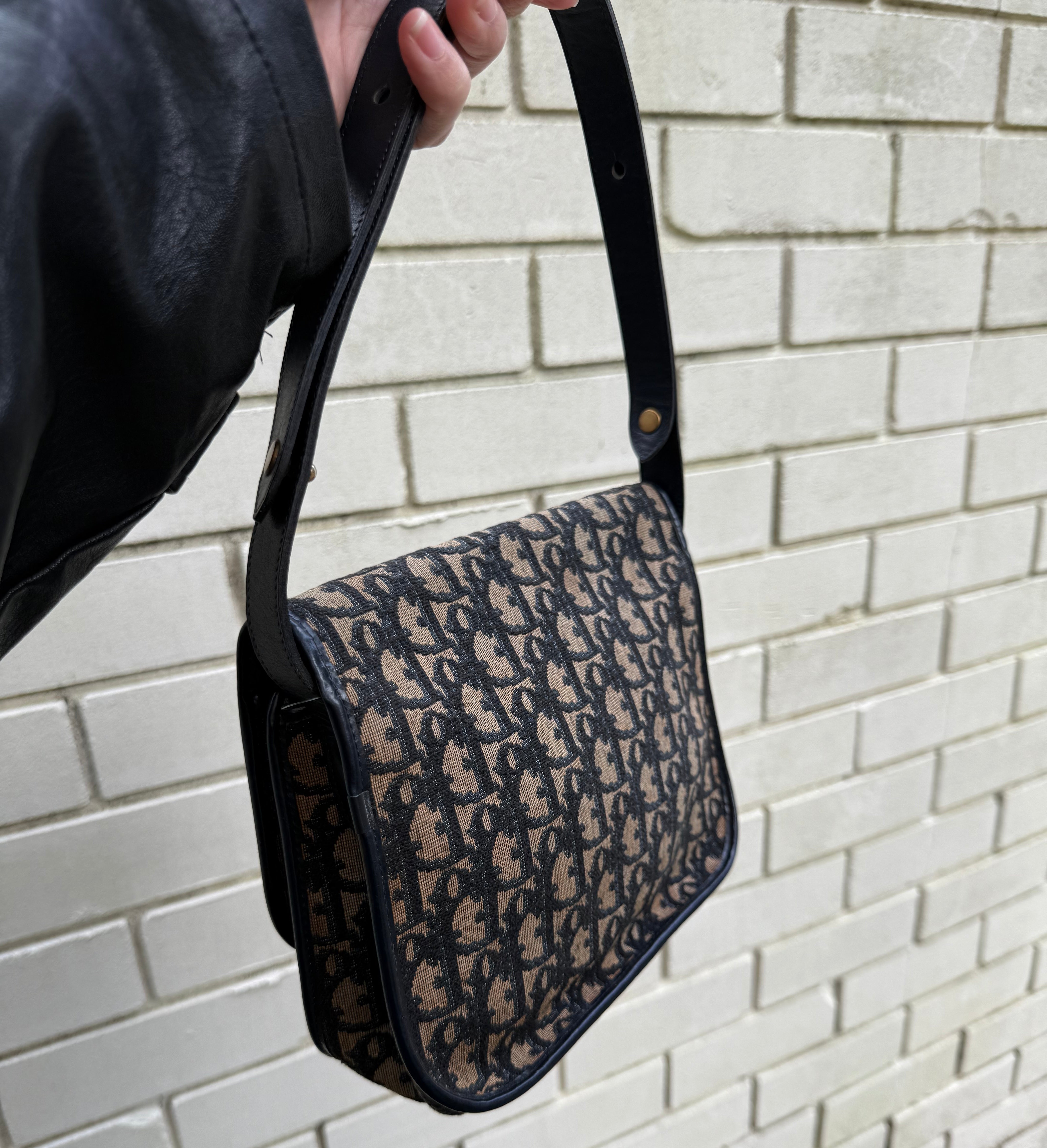 Christian Dior Trotter Canvas Navy Blue
