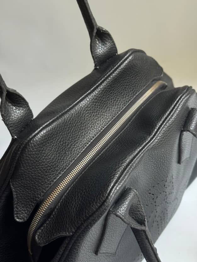 Vivienne Westwood Yasmin Orb Black Leather