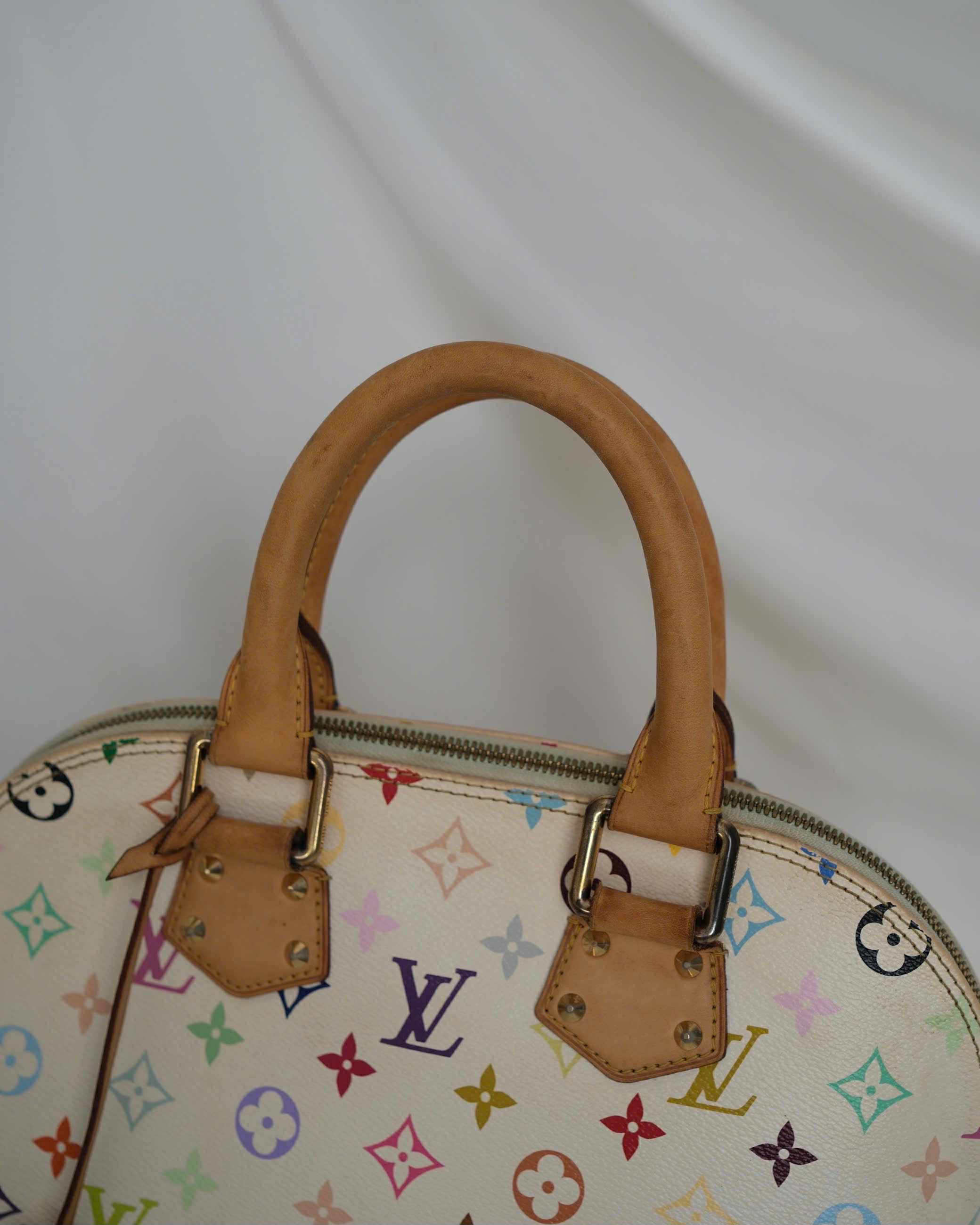 Louis Vuitton Takashi Murakami Multicolour Alma