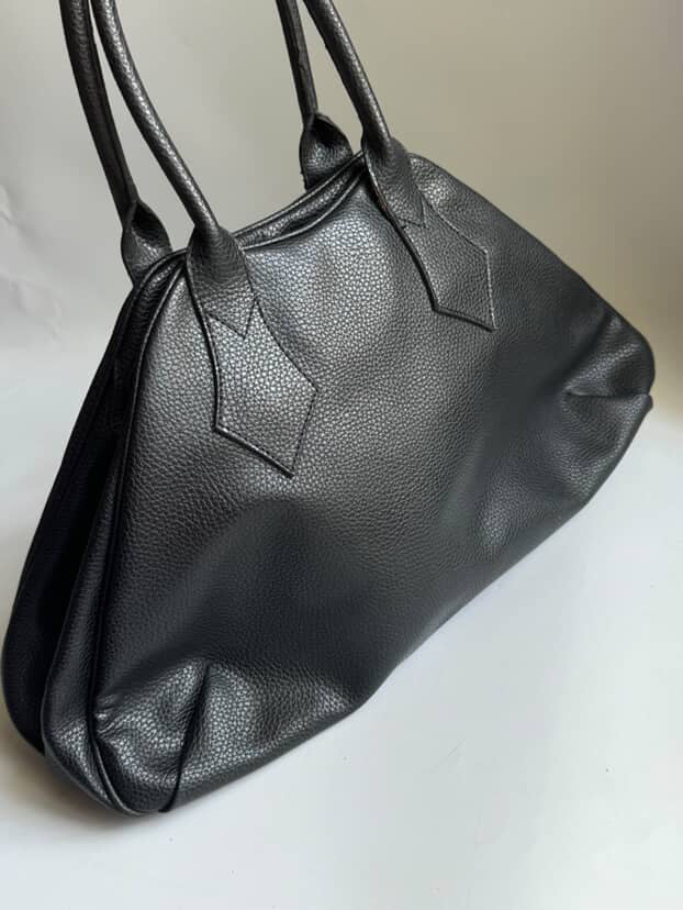 Vivienne Westwood Yasmin Orb Black Leather
