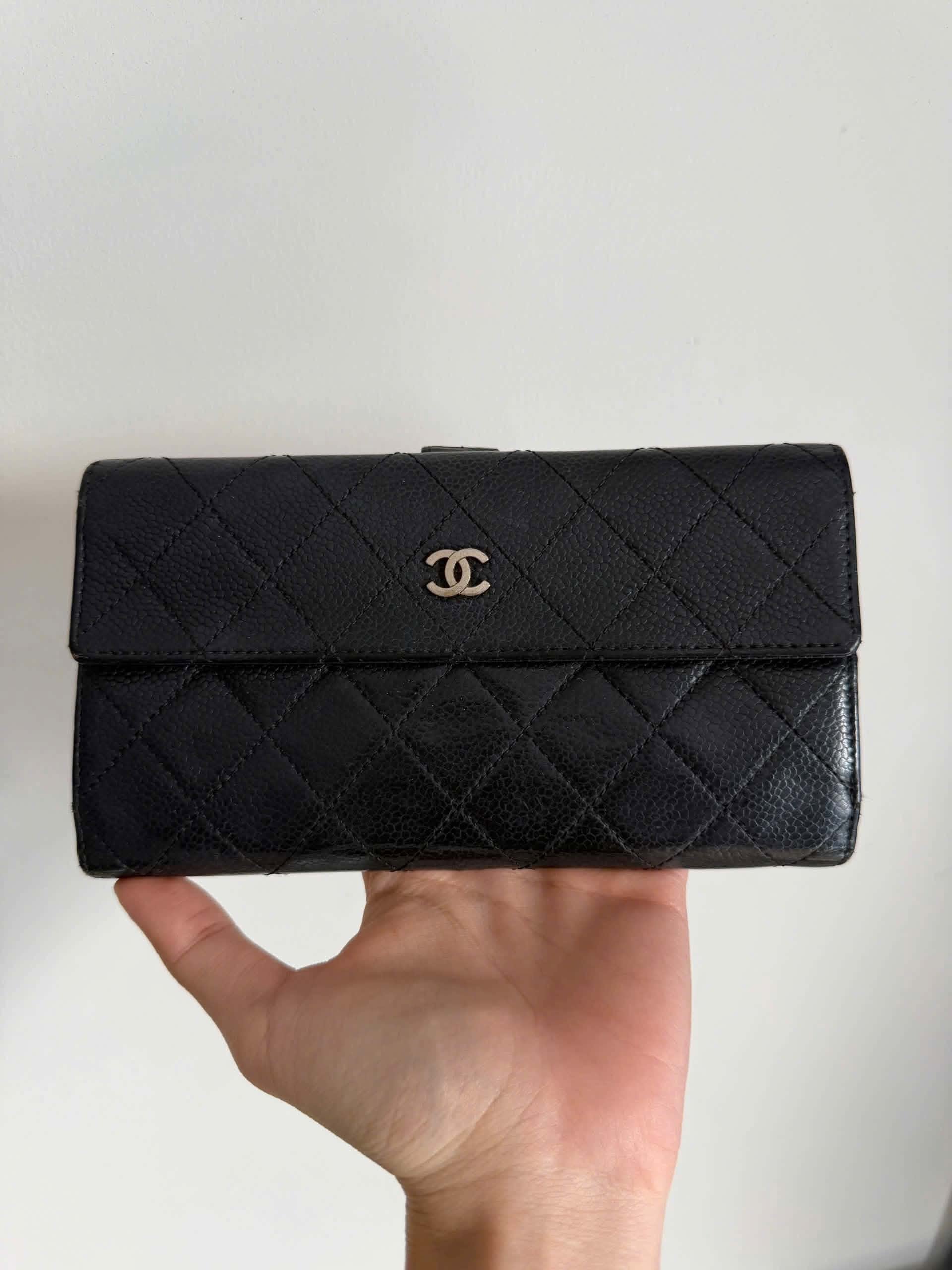 (RESERVED) Chanel Caviar Classic Flap Long Wallet