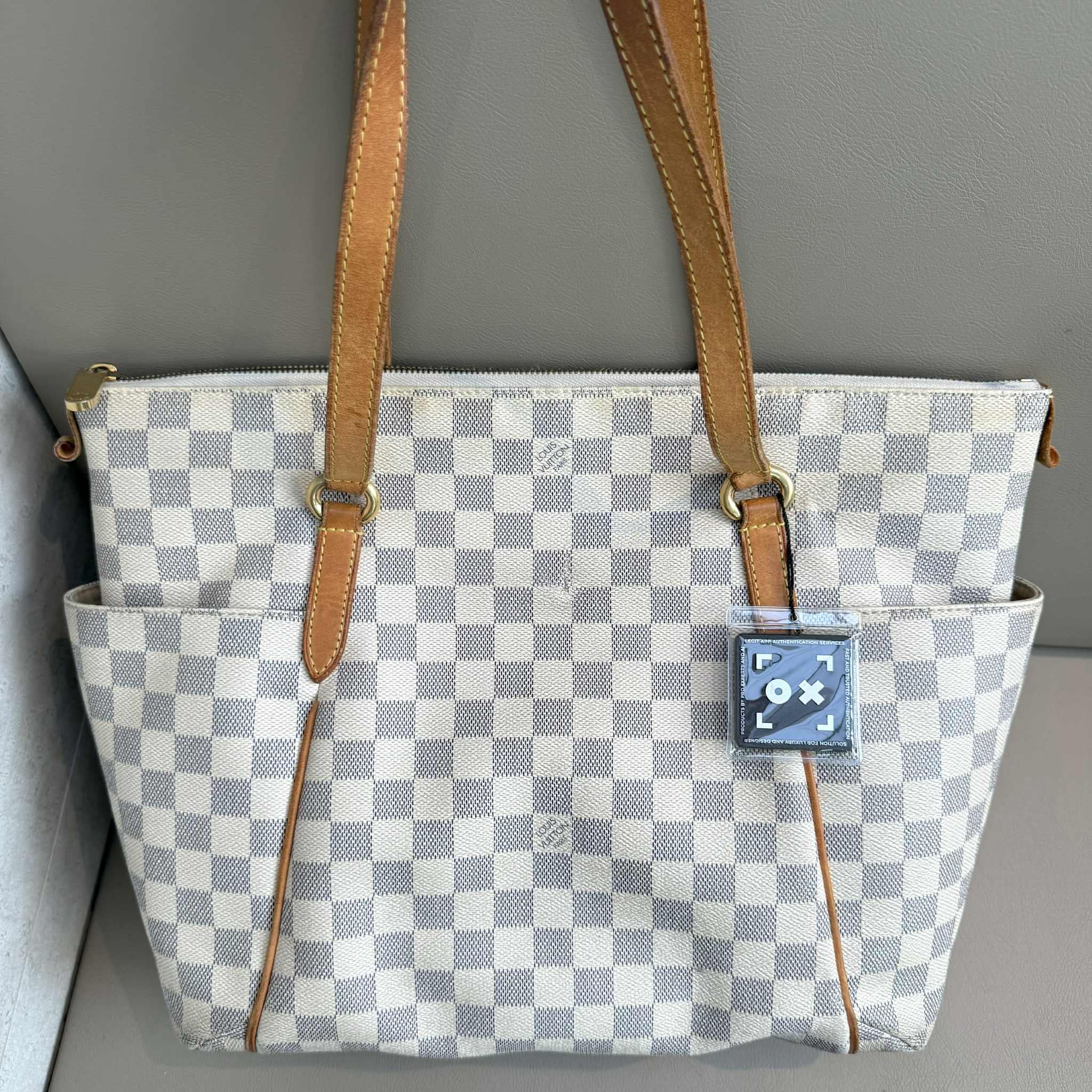 Louis Vuitton Totally MM Damier Azur