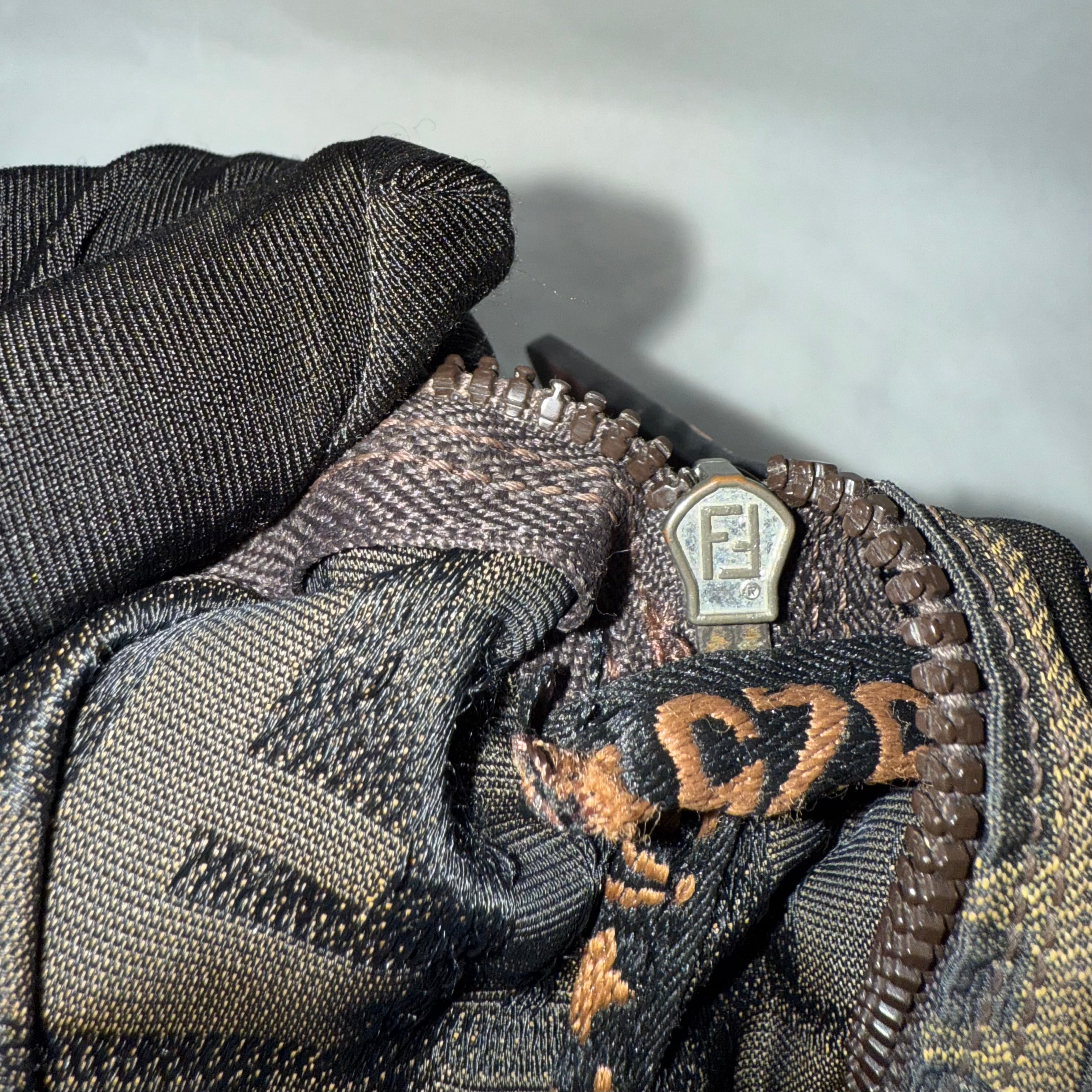 FENDI Zucca Brown Mini Bag