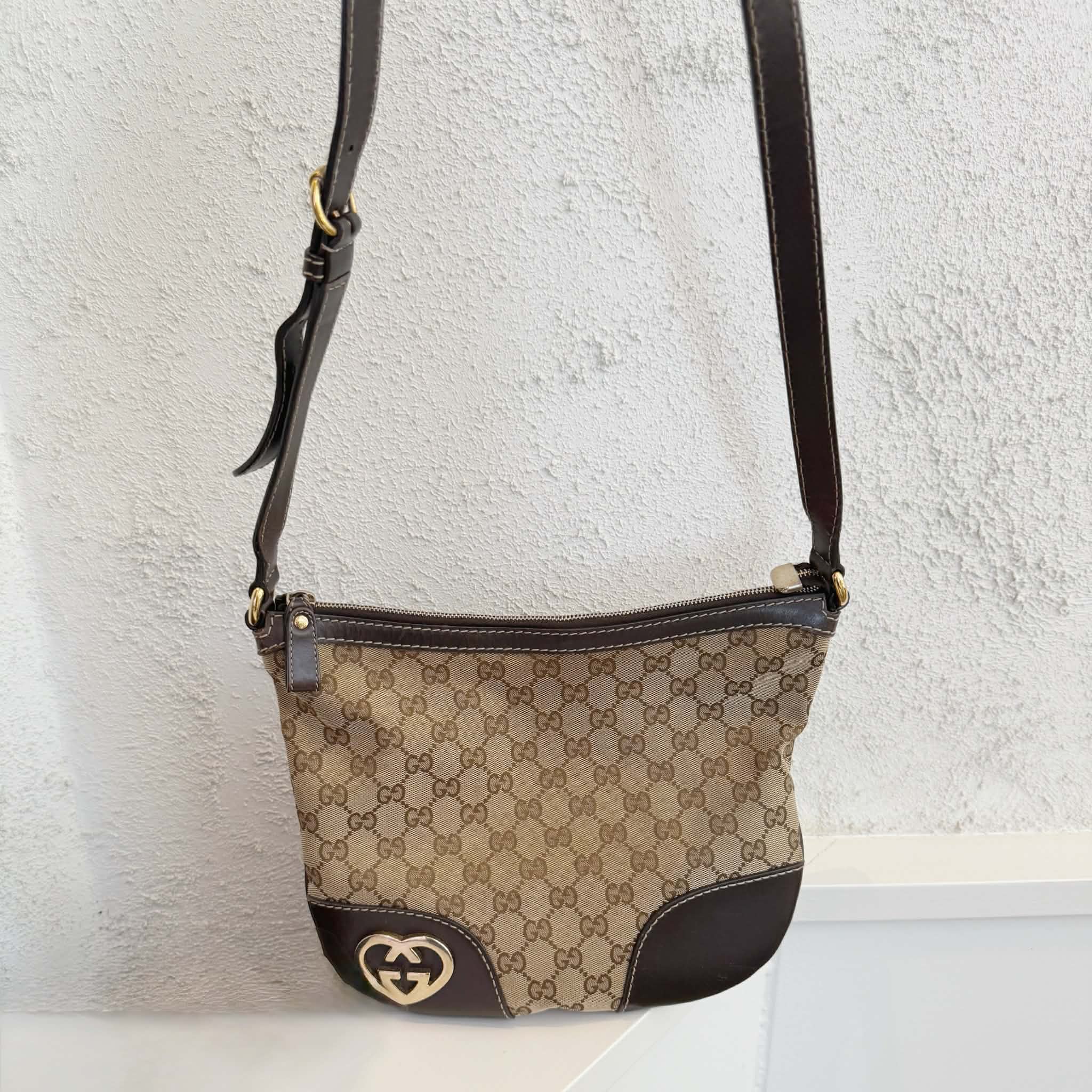 Gucci Interlocking Heart Crossbody