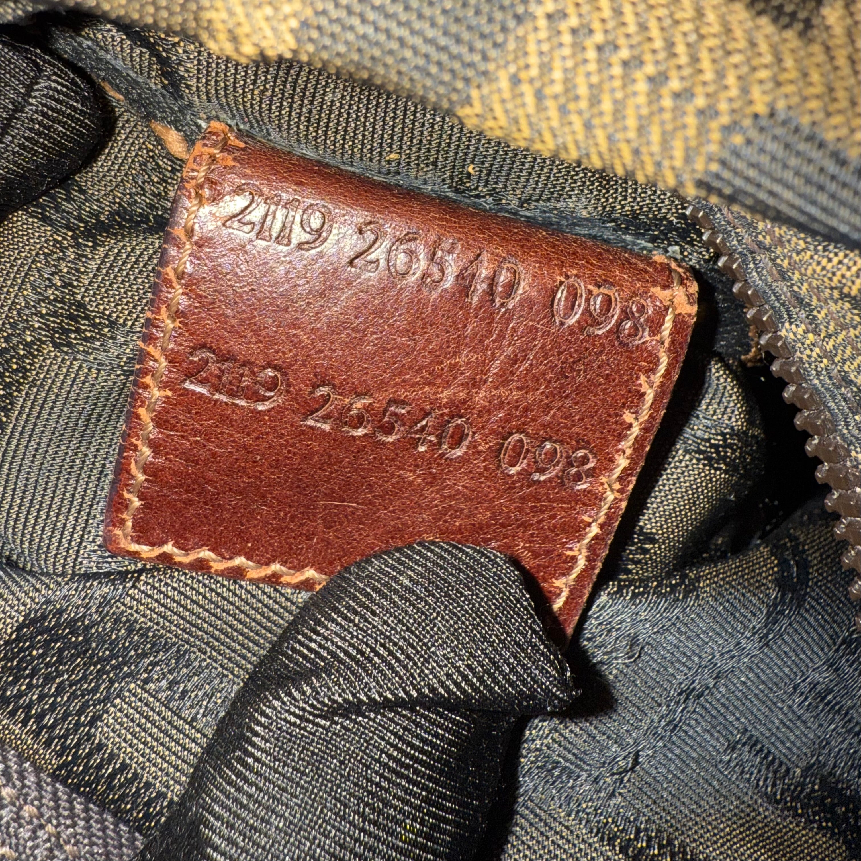 FENDI Zucca Brown Mini Bag