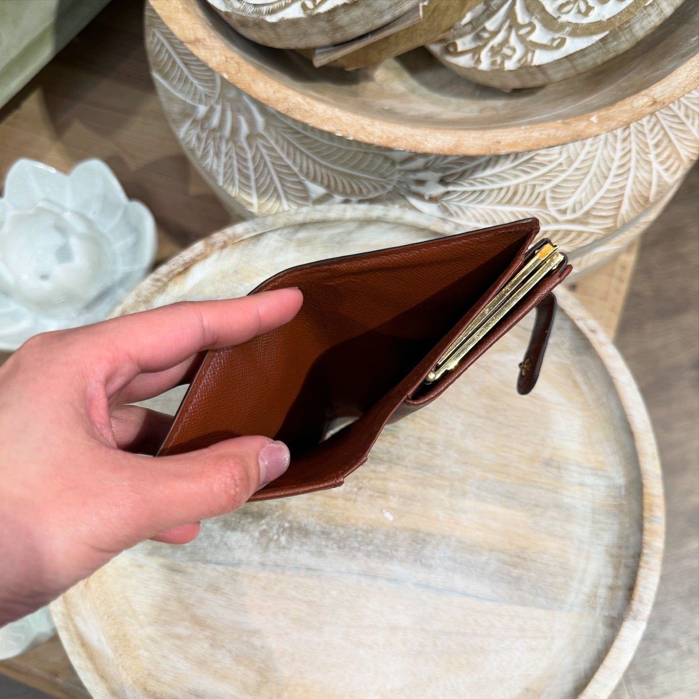 Louis Vuitton Viennois Monogram Bi-fold Wallet
