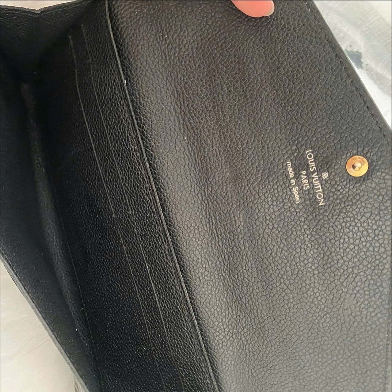 Louis Vuitton Sarah Wallet Monogram Empreinte