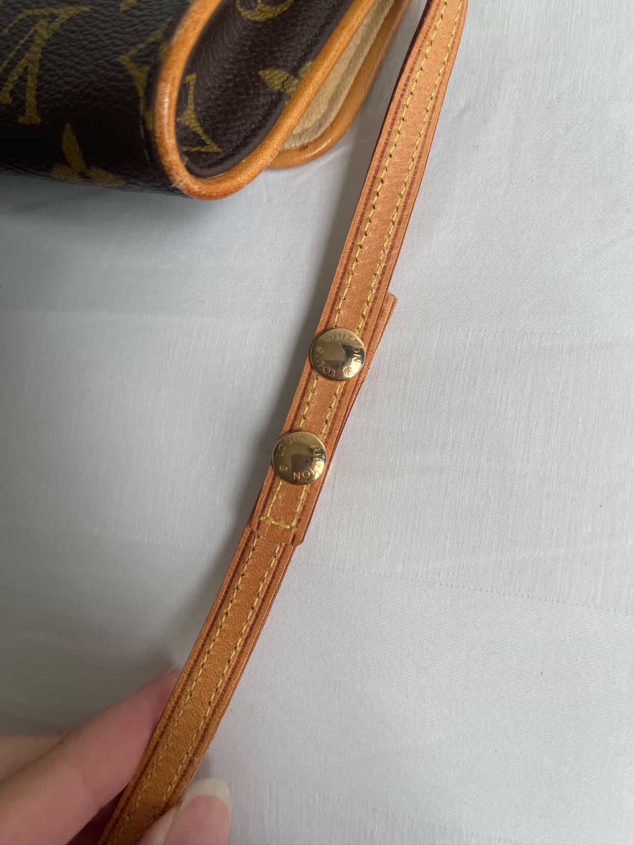 Louis Vuitton Monogram Pochette Crossbody Bag
