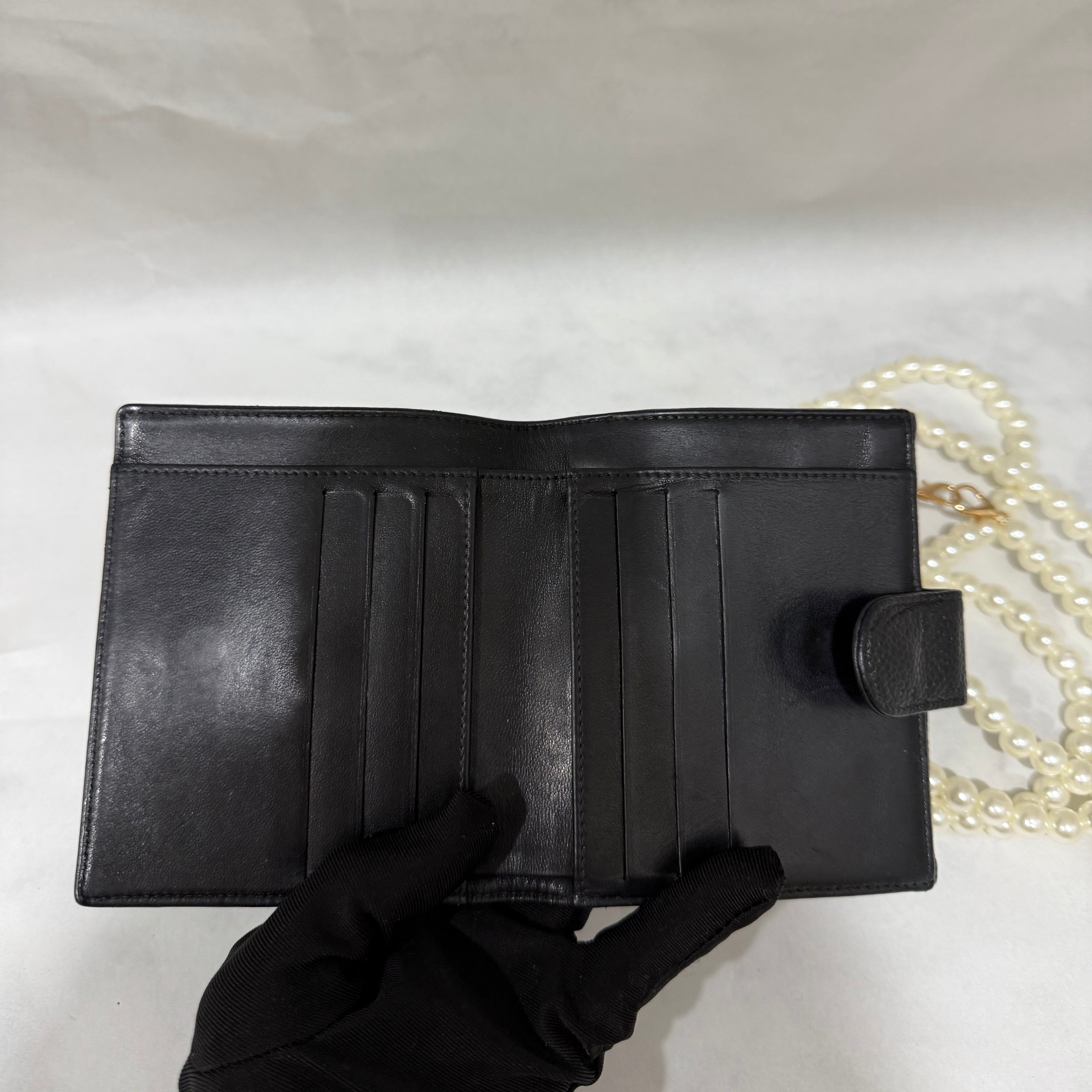 Chanel Wallet Small Caviar Leather