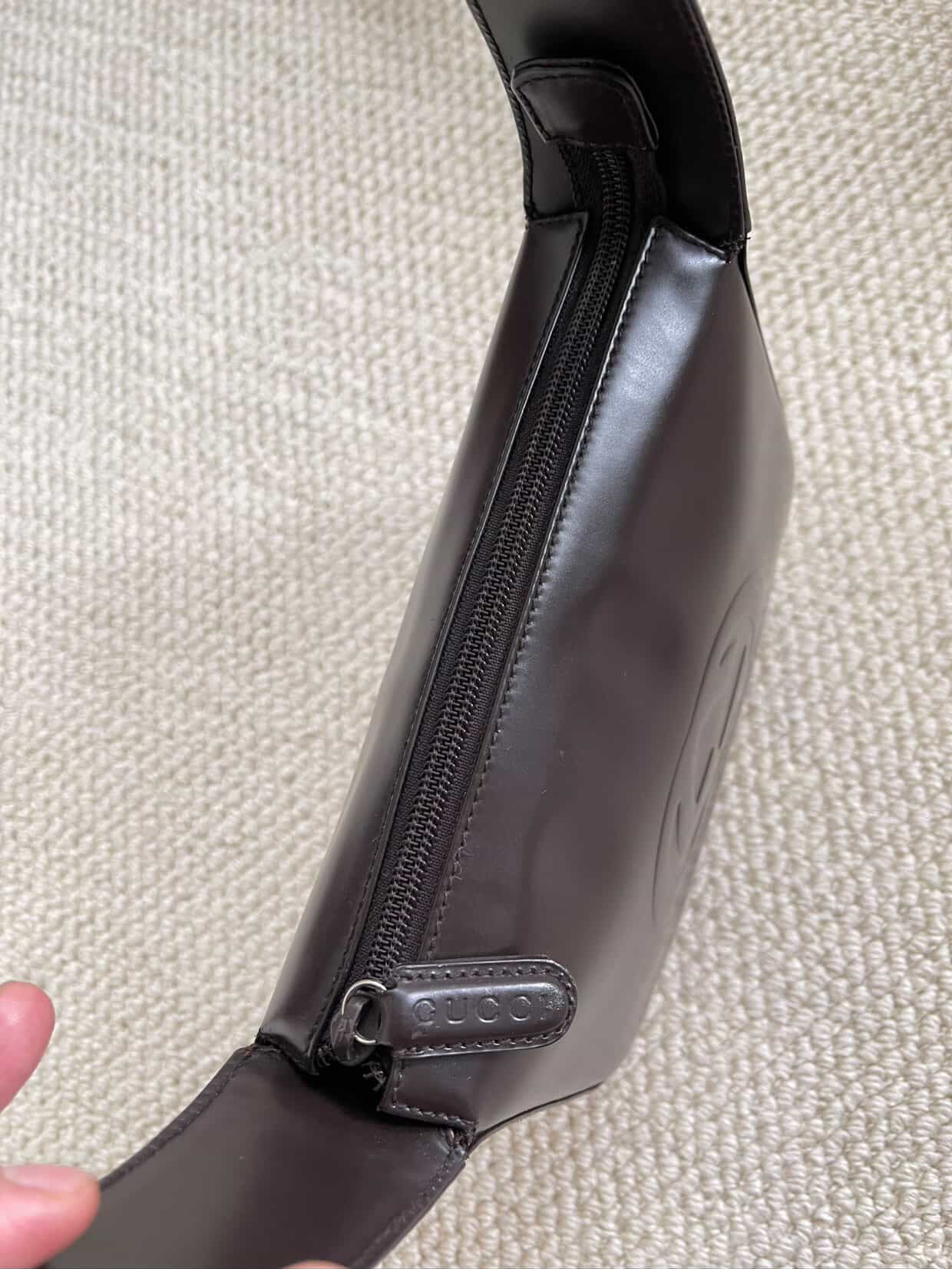 GUCCI Shoulder Bag Patent leather