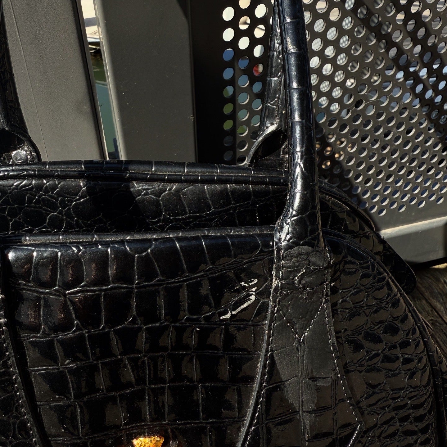 Vivienne Westwood Large Glitter Orb Yasmine Bag