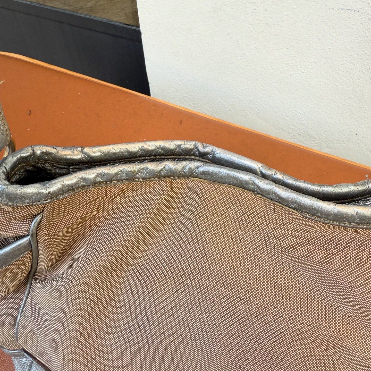 Prada Canapa Shoulder Bag