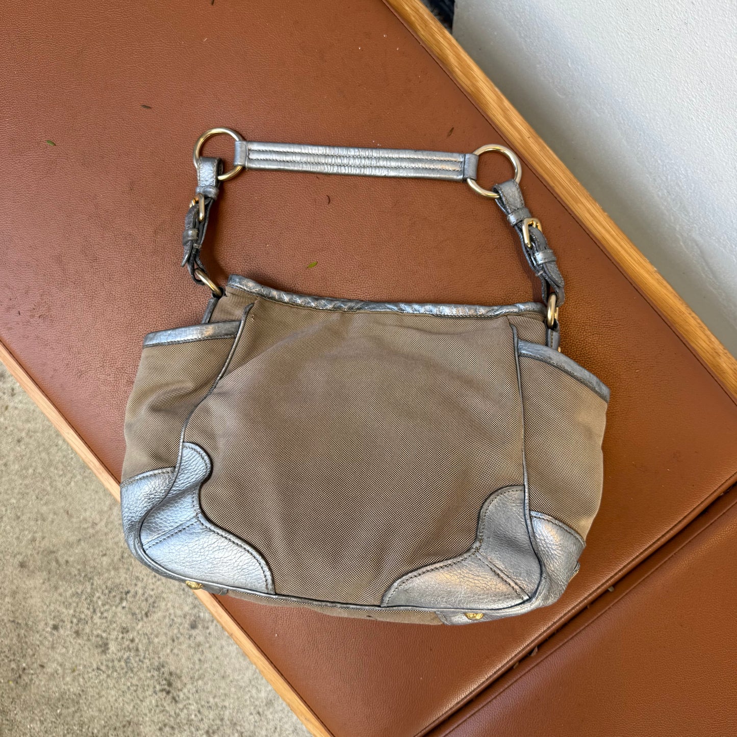 Prada Canapa Shoulder Bag