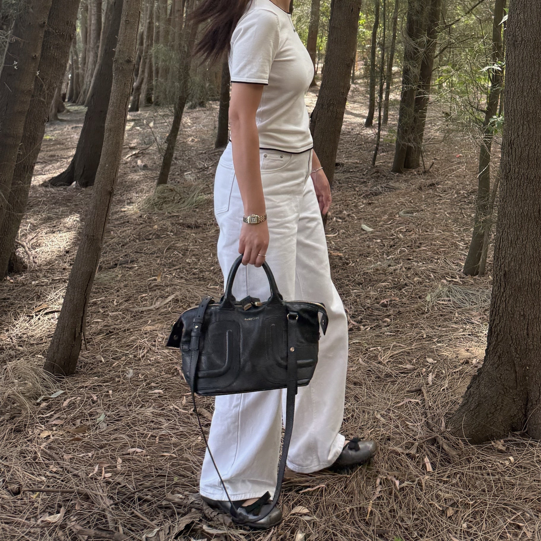 See By Chloe Black Leather Handbag